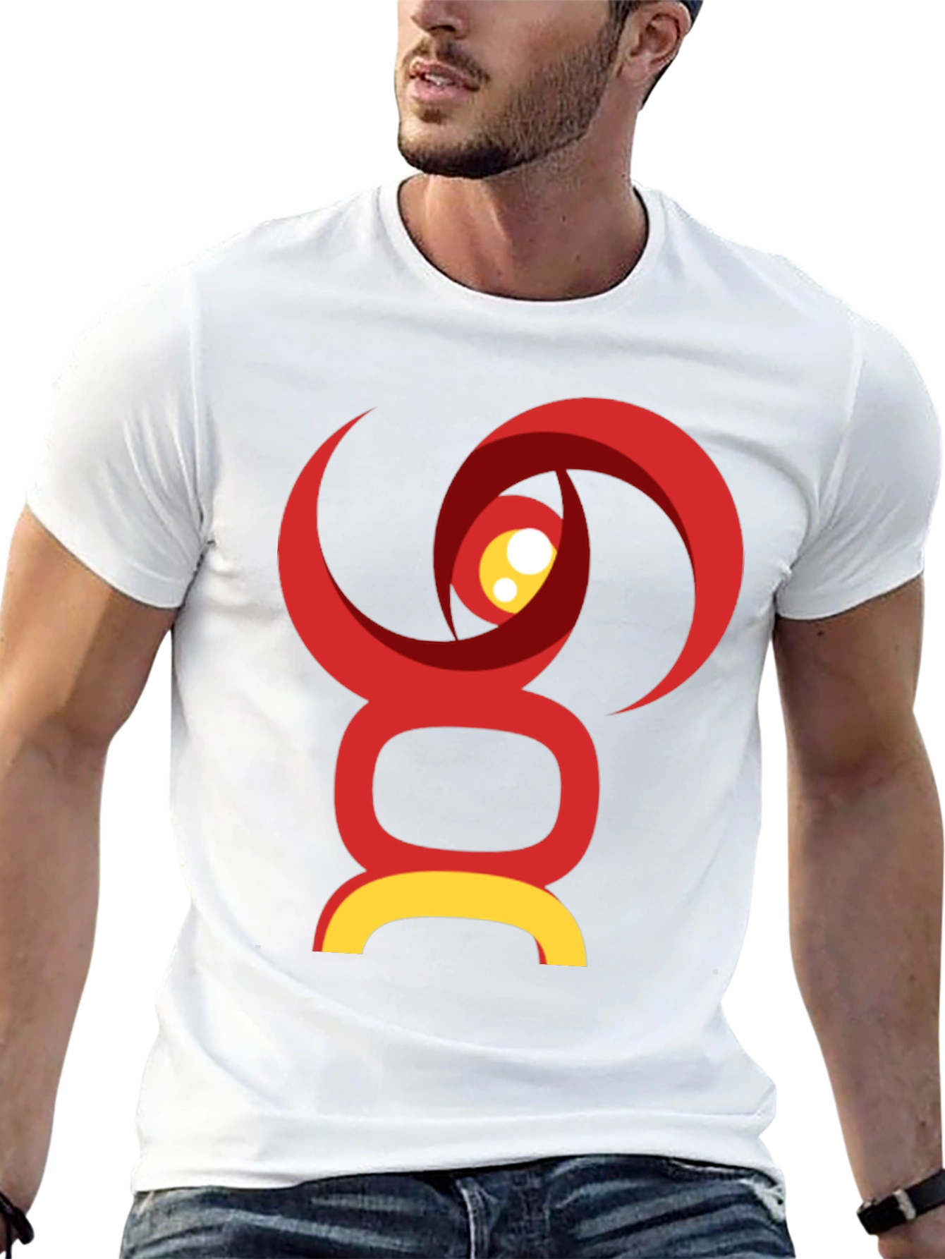 Abstract Graphic T-Shirt - Modern Design