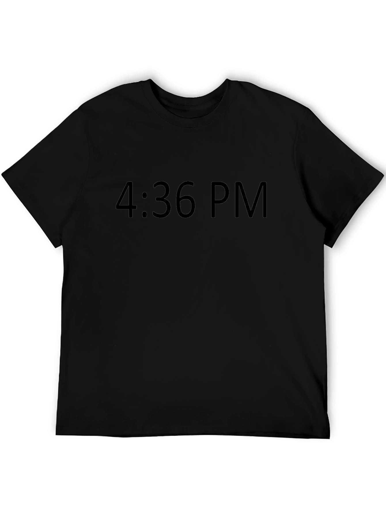 4:36 PM Graphic Tee - Black