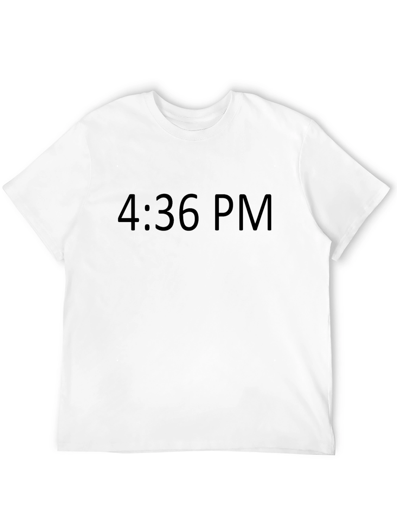 4:36 PM Graphic Tee - Black