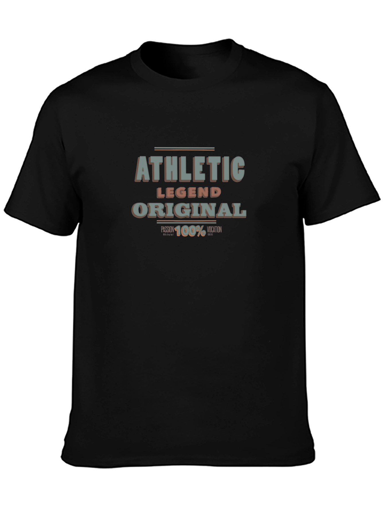 Athletic Legend Original Black T-Shirt