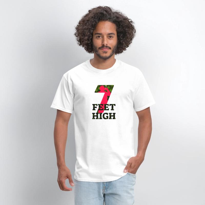 7 Feet High Logo Black ALPHA 01