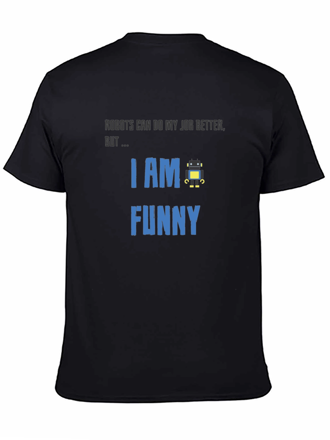 Funny Robot Graphic T-Shirt