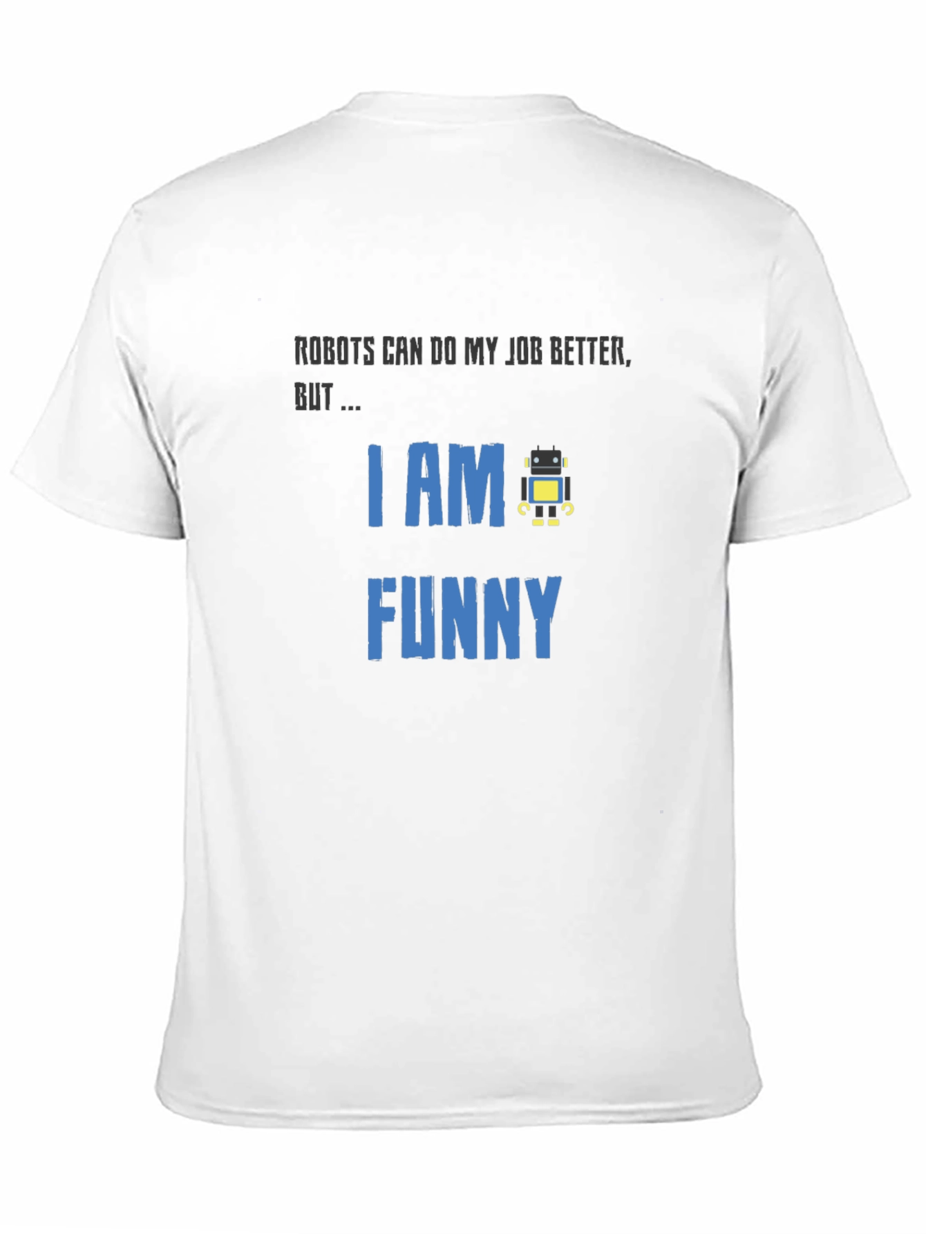 Funny Robot Graphic T-Shirt
