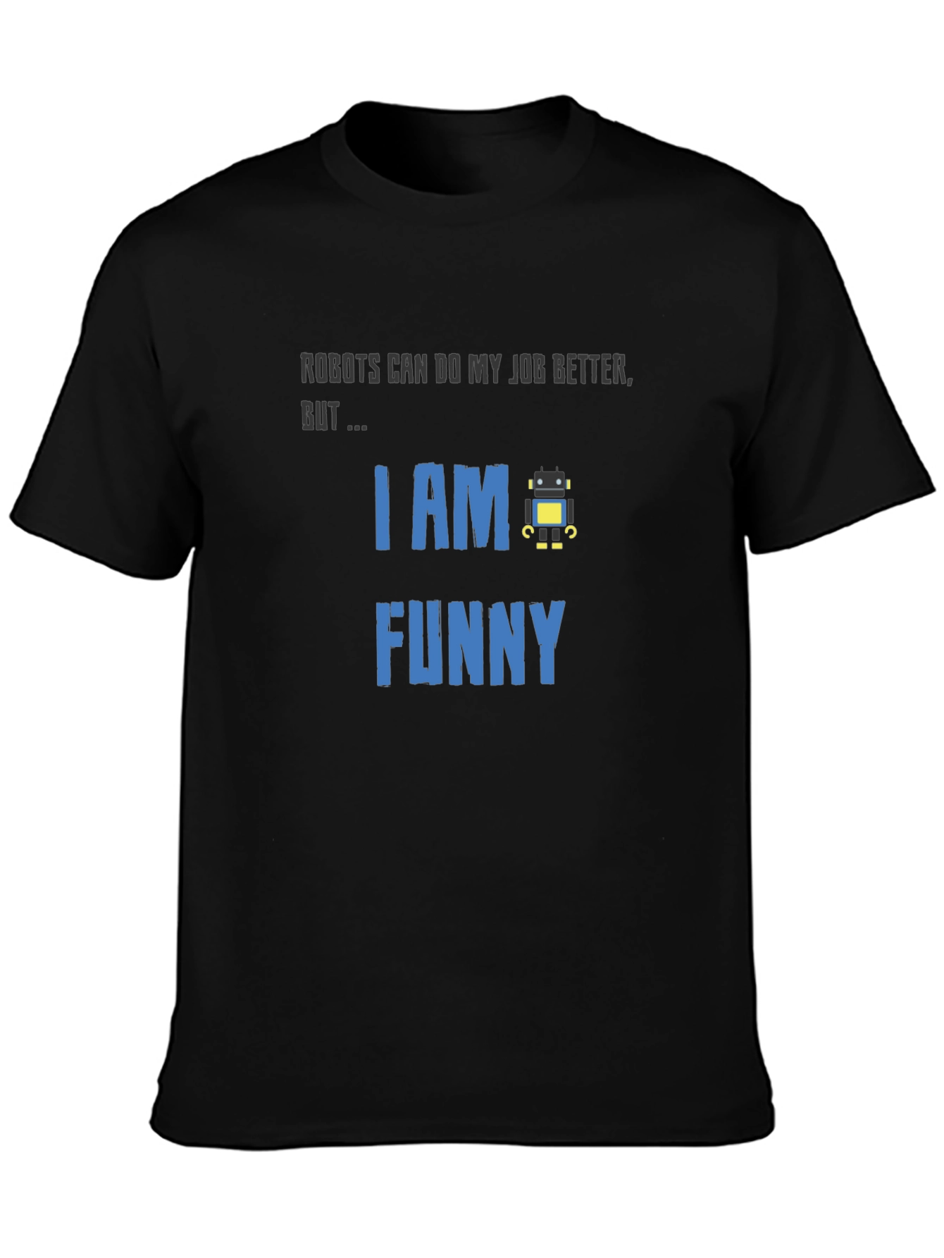 Funny Robot Graphic T-Shirt