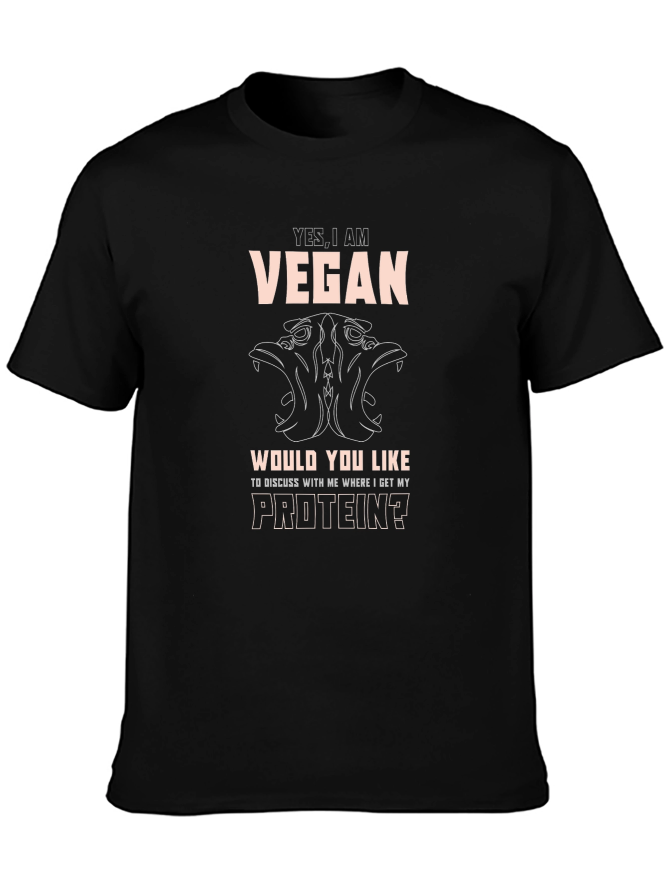 Vegan T-Shirt - Protein Question Tee