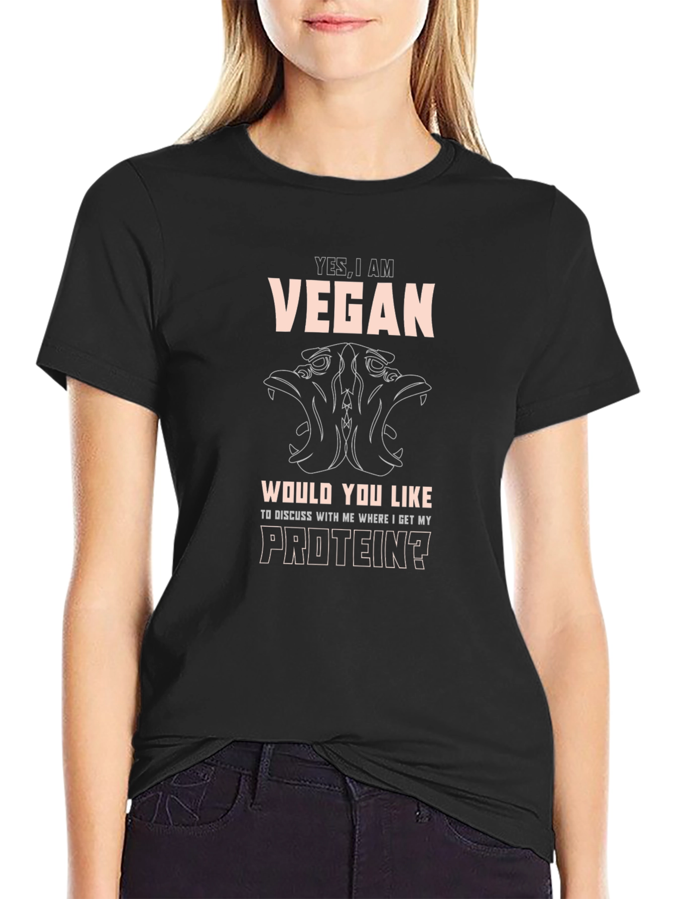 Vegan T-Shirt - Protein Question Tee