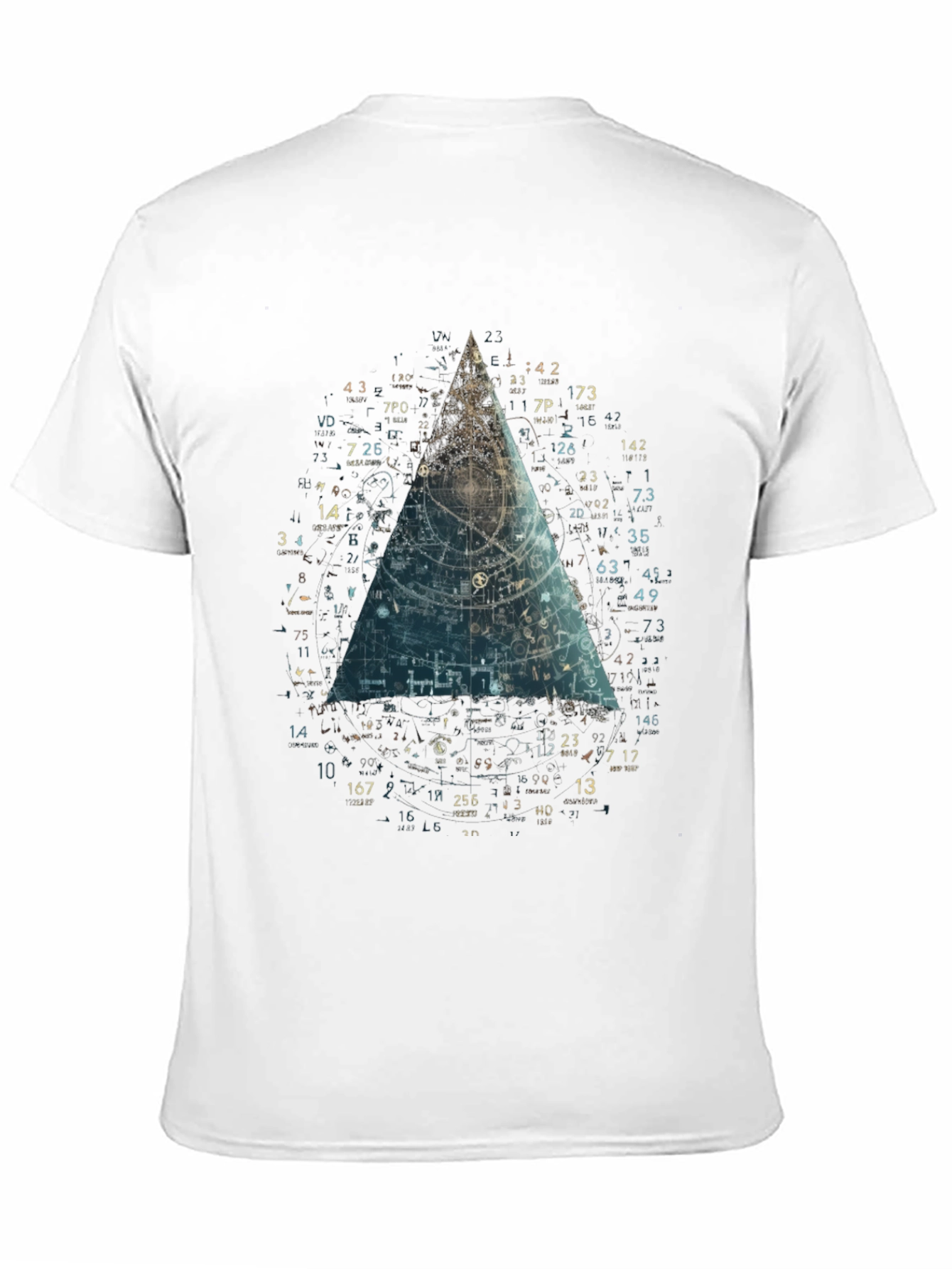 Geometric Blueprint Tee - Modern Graphic T-Shirt