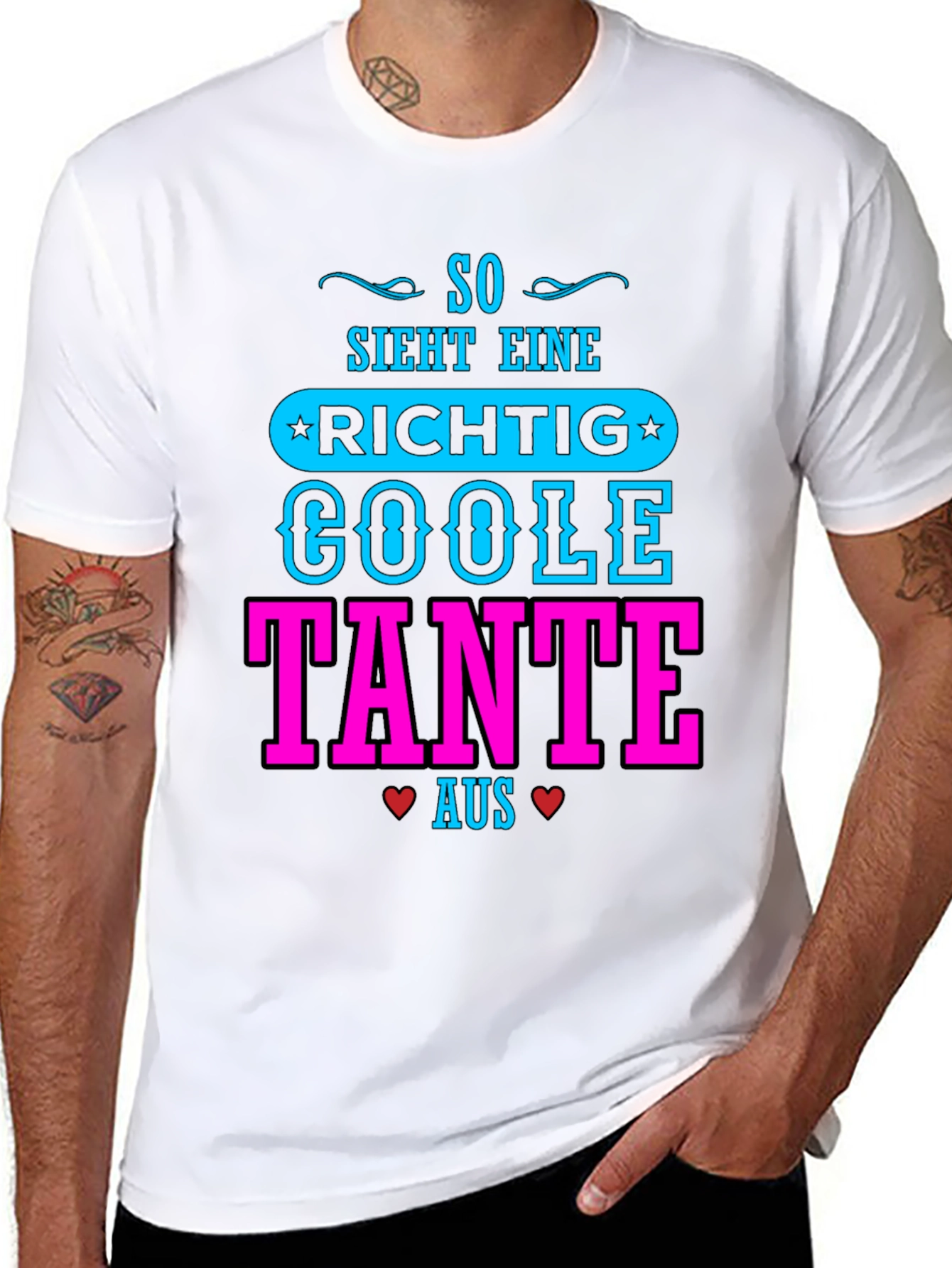 Cool Auntie T-Shirt - German Aunt Tee