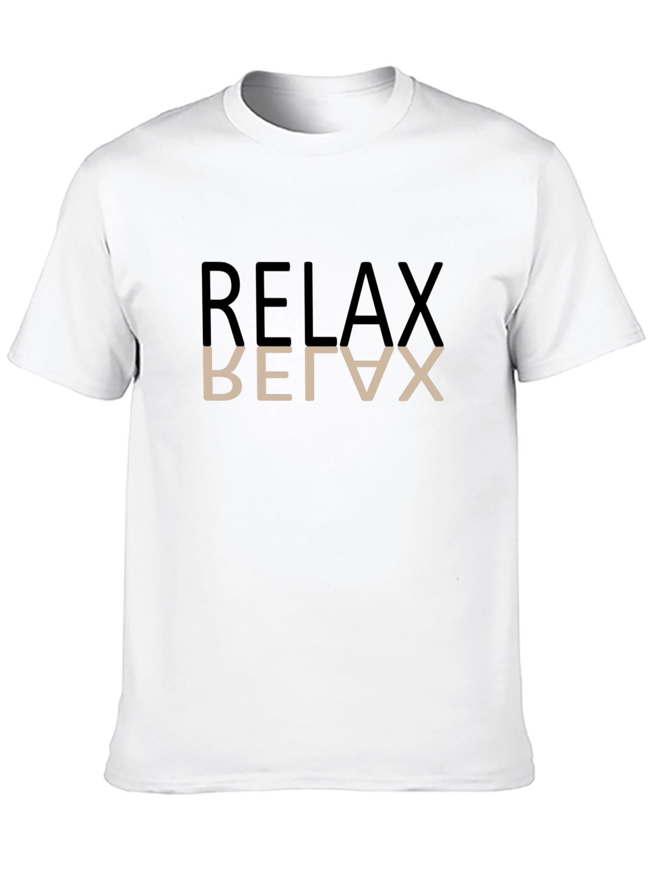 Relax Graphic T-Shirt - Black