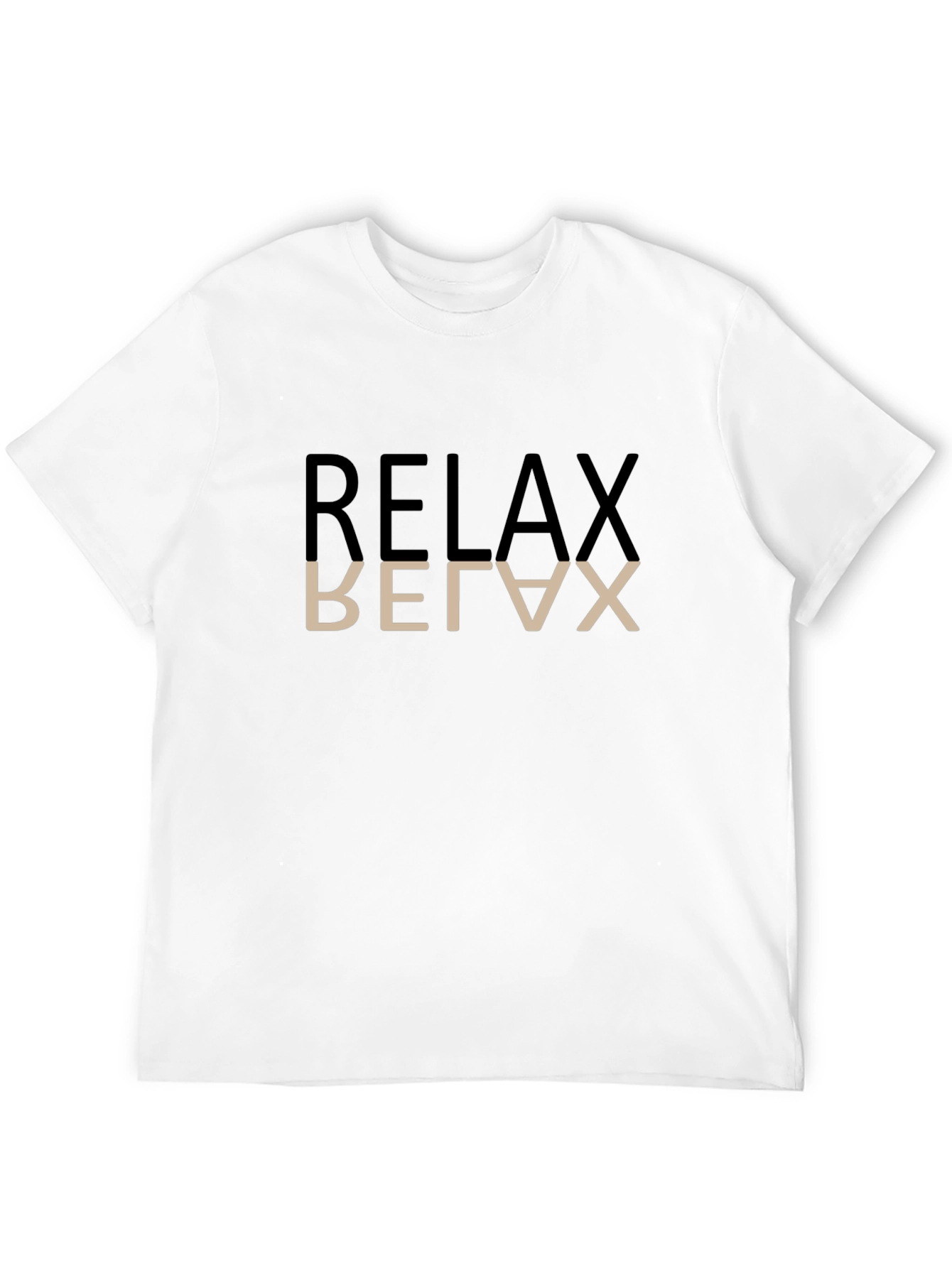 Relax Graphic T-Shirt - Black