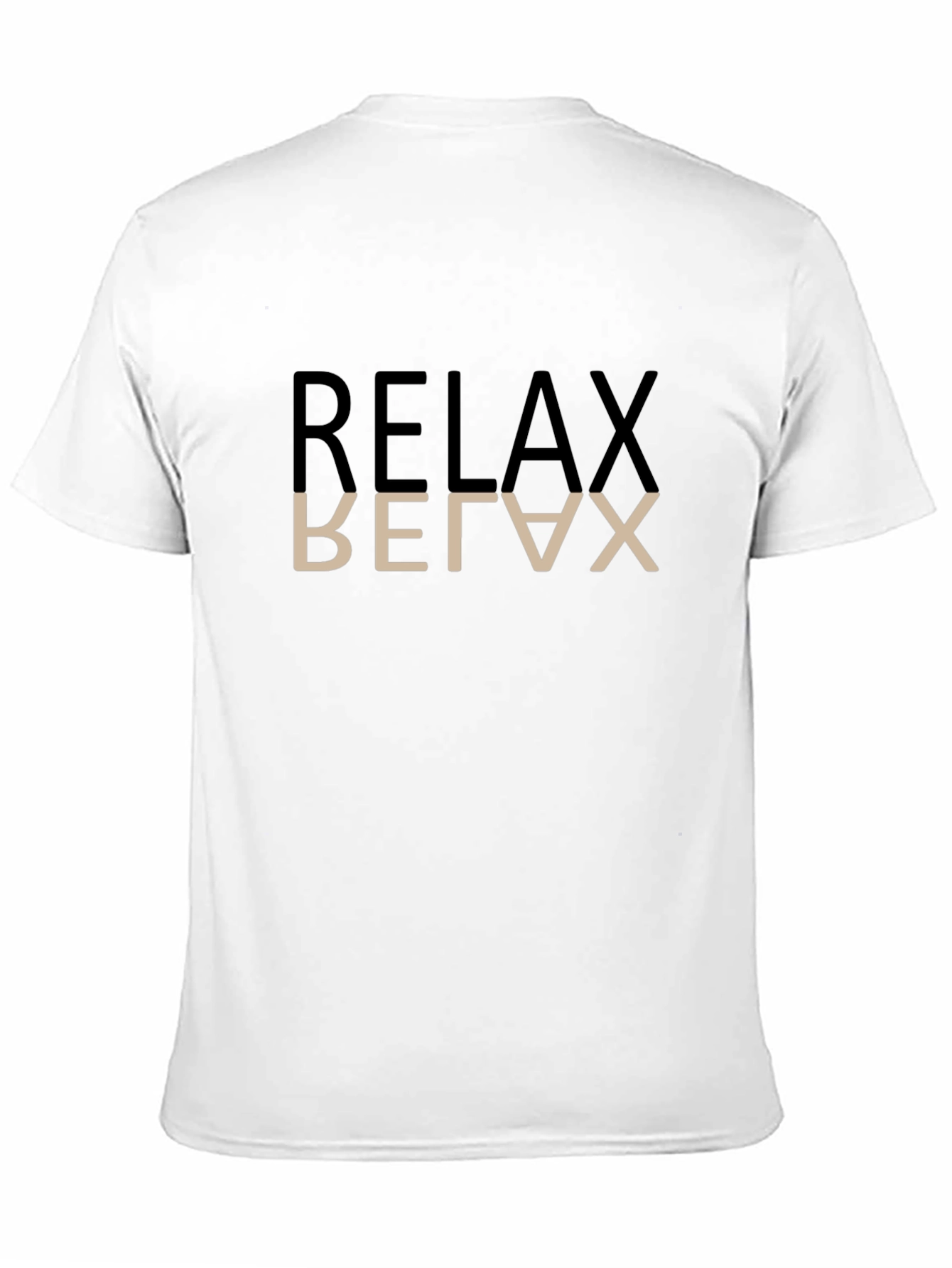 Relax Graphic T-Shirt - Black