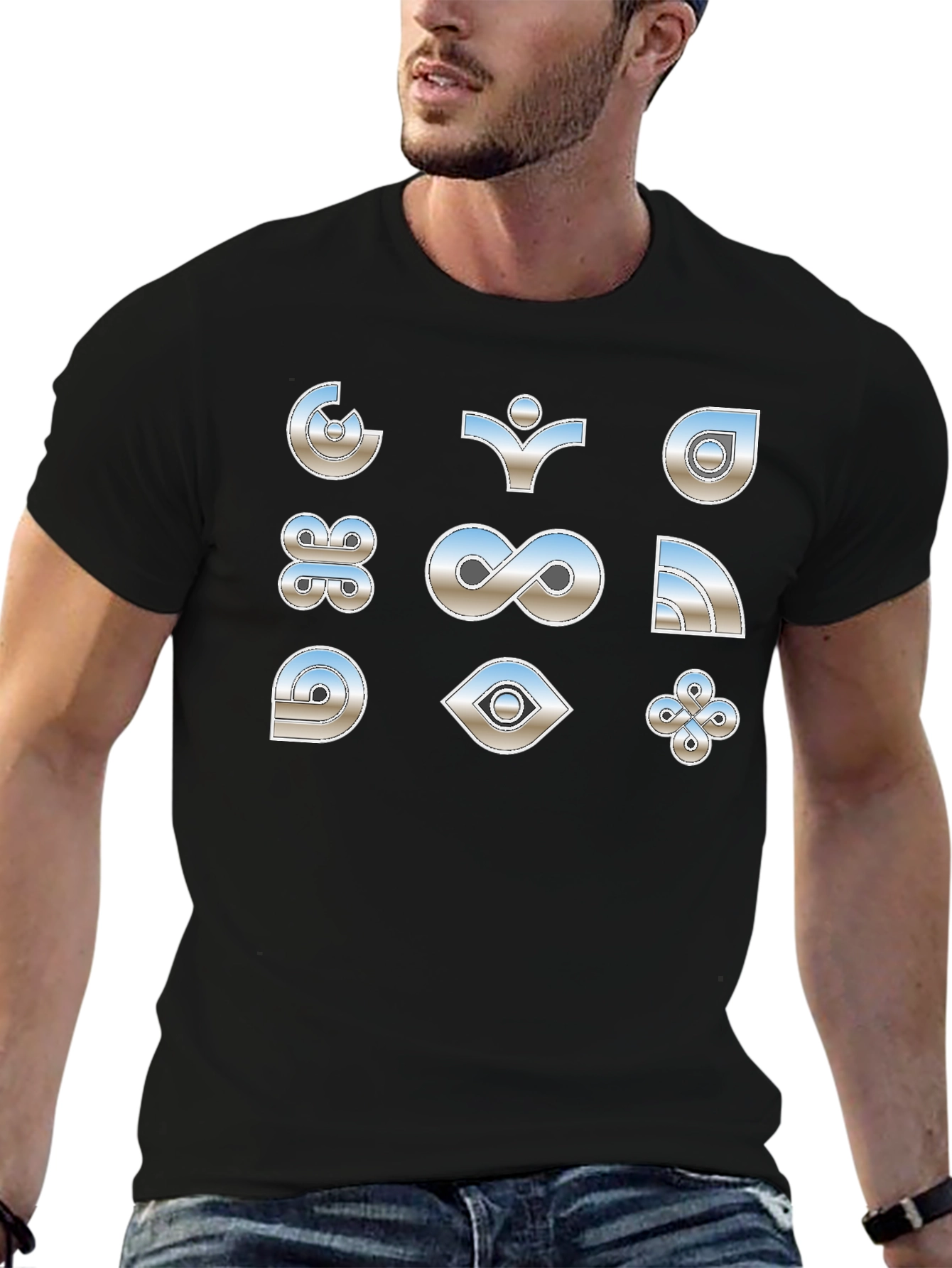 Abstract Graphic Tee - Modern Design