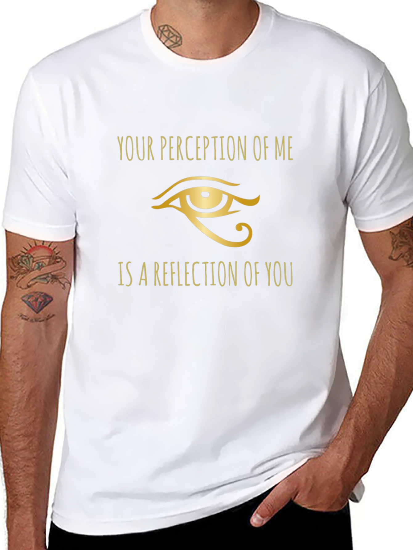 Eye of Horus T-Shirt - Perception Reflection Tee