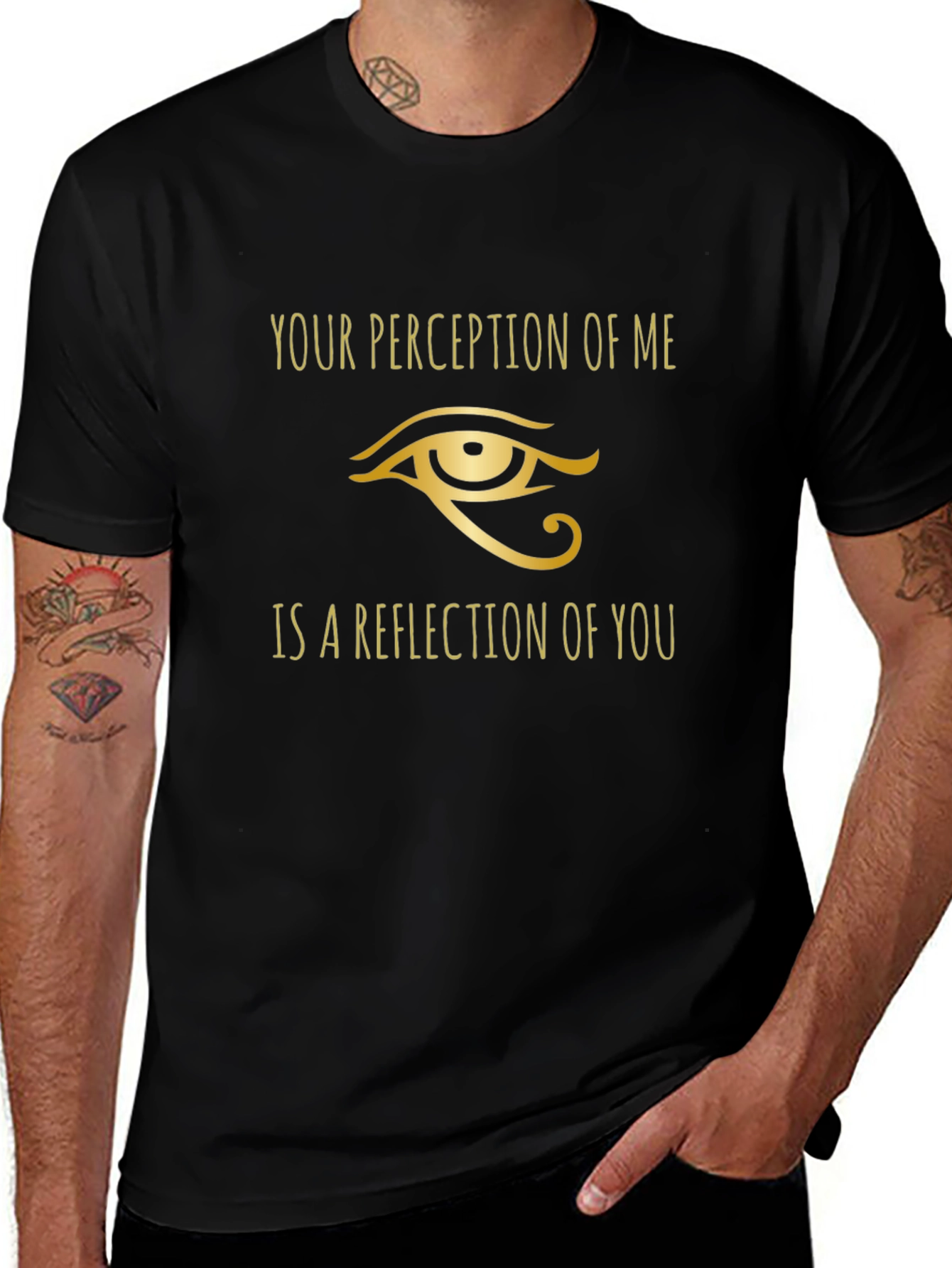 Eye of Horus T-Shirt - Perception Reflection Tee