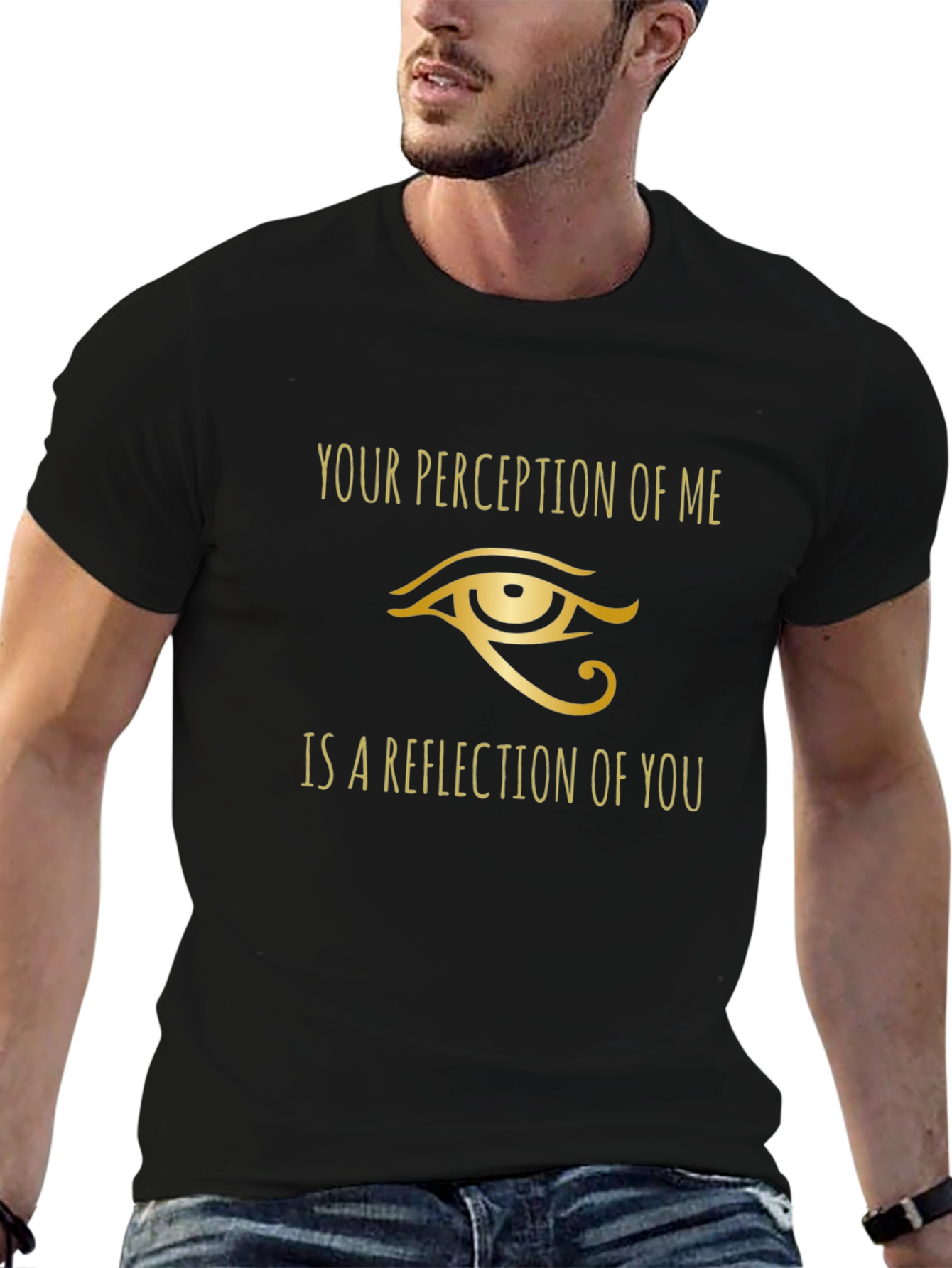 Eye of Horus T-Shirt - Perception Reflection Tee