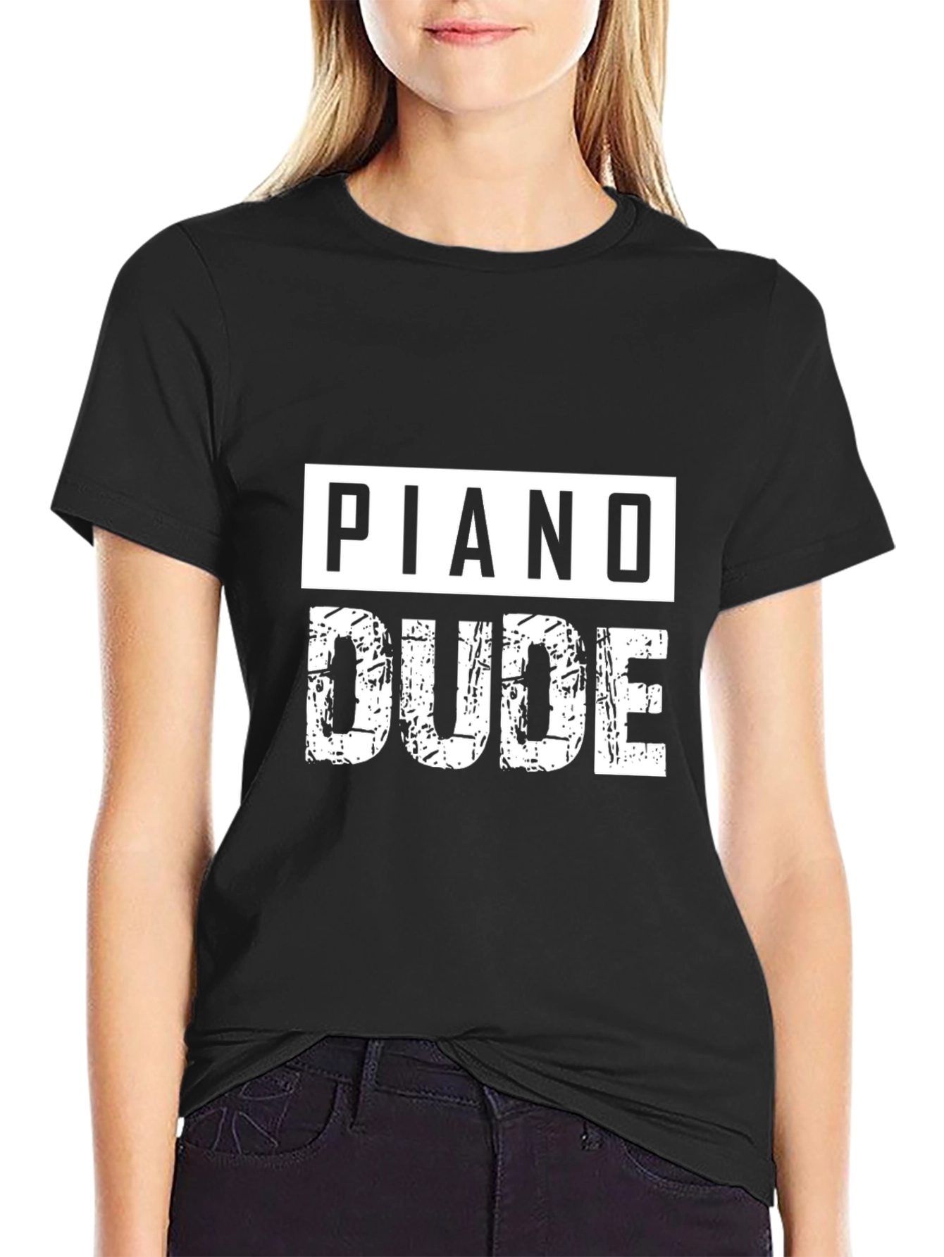 Piano Dude T-Shirt - Cool Music Tee