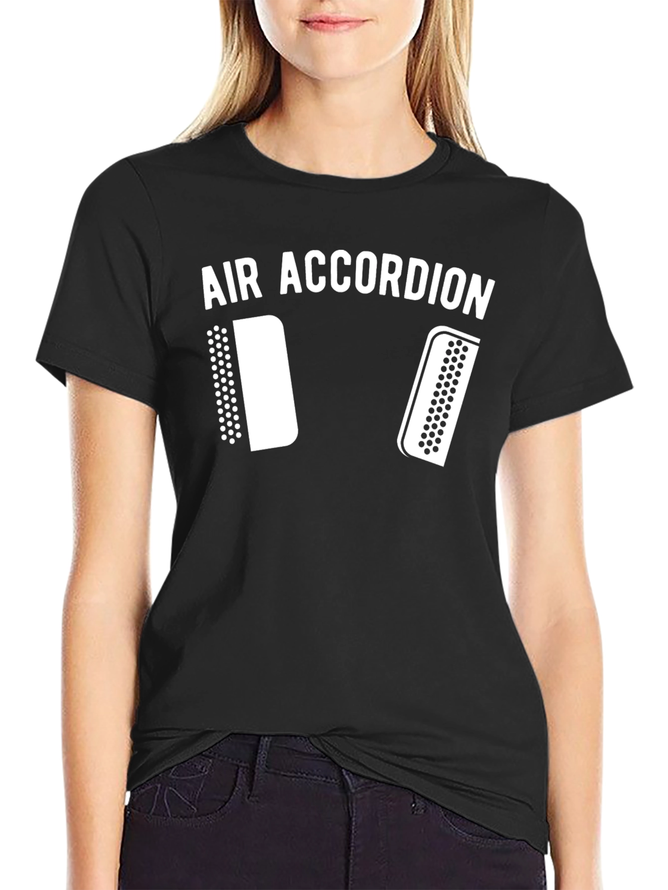 Air Accordion Funny T-Shirt