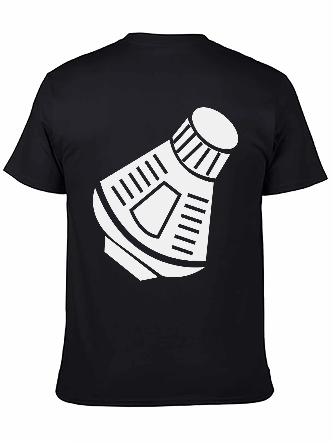 Space Capsule Graphic T-Shirt - Retro Design