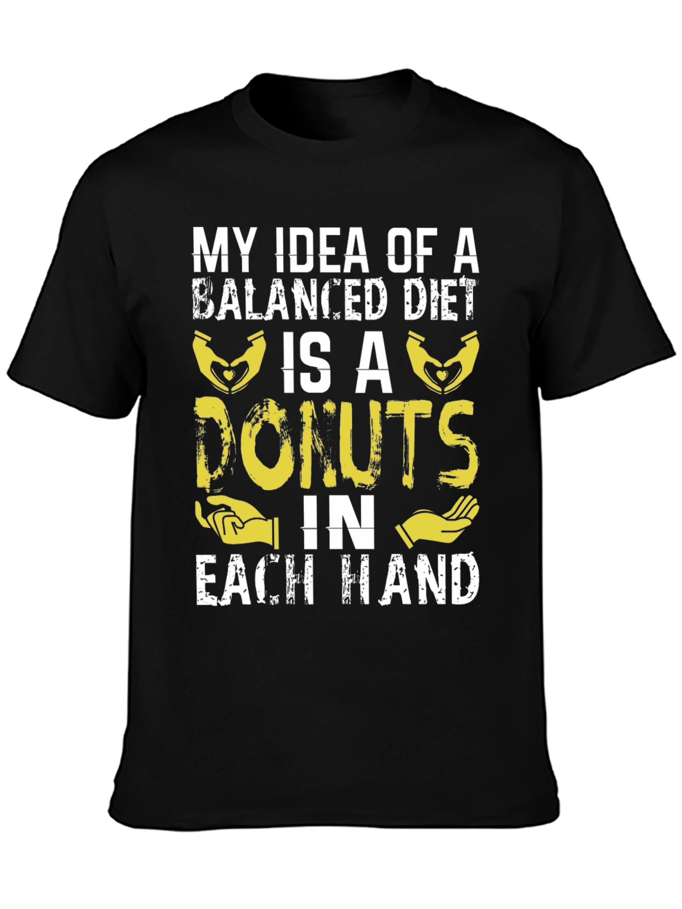 Donut Balanced Diet Graphic Tee