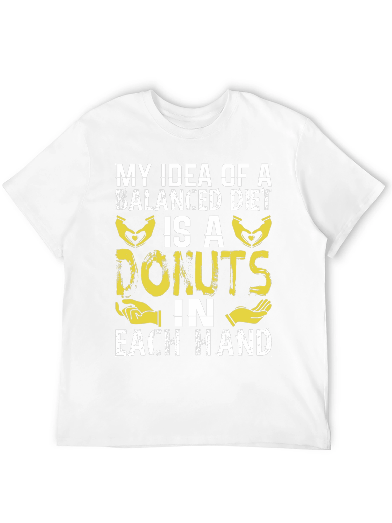 Donut Balanced Diet Graphic Tee