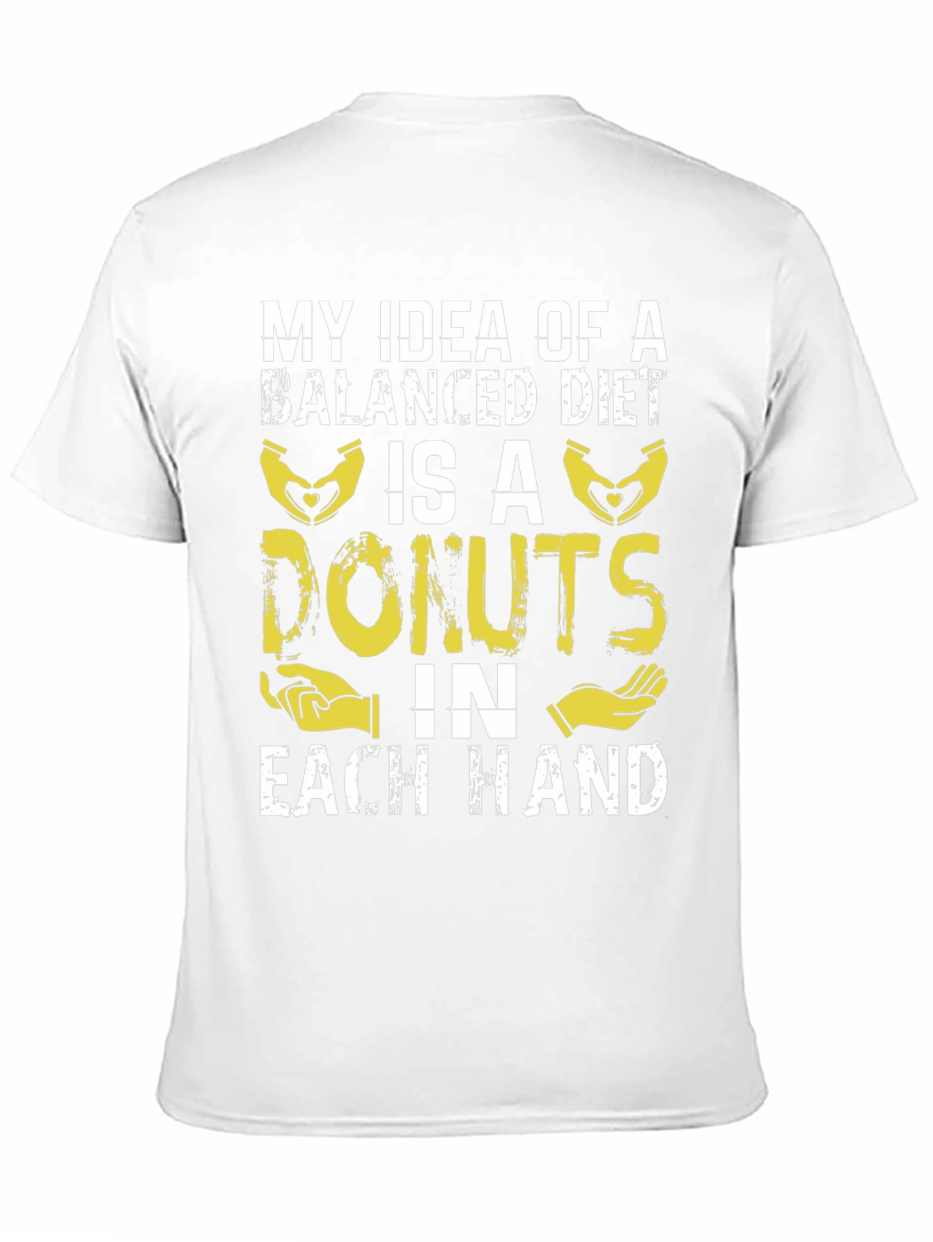 Donut Balanced Diet Graphic Tee