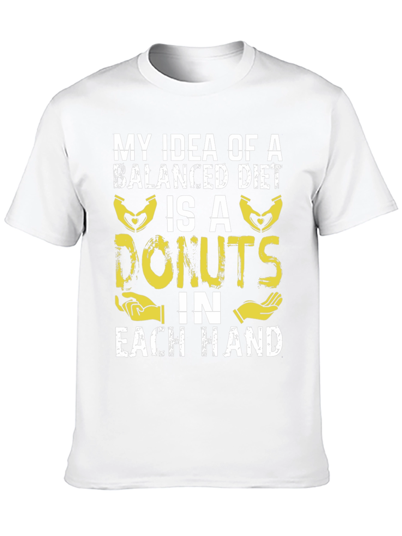 Donut Balanced Diet Graphic Tee