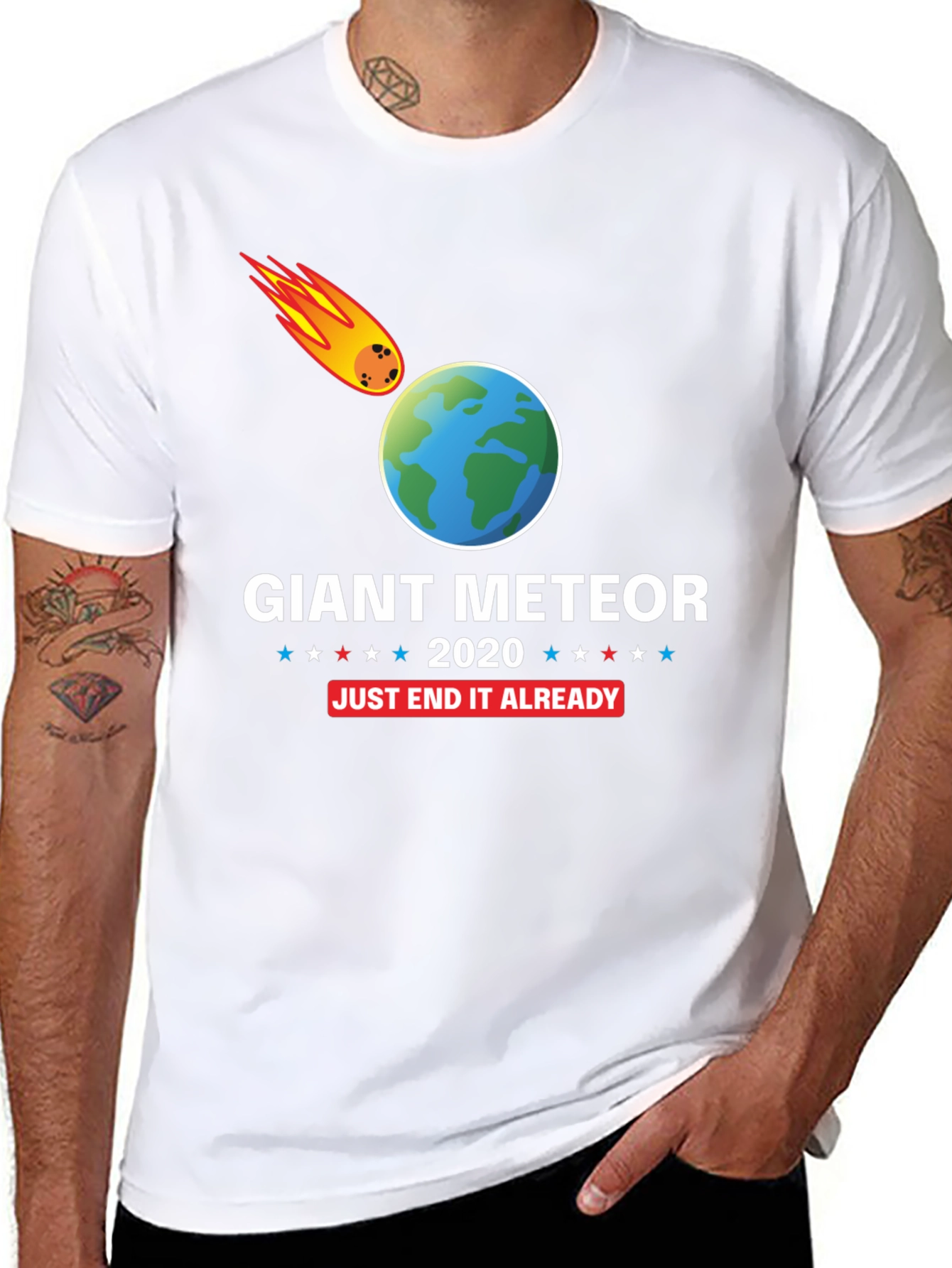 Giant Meteor 2020 T-Shirt - End It Already