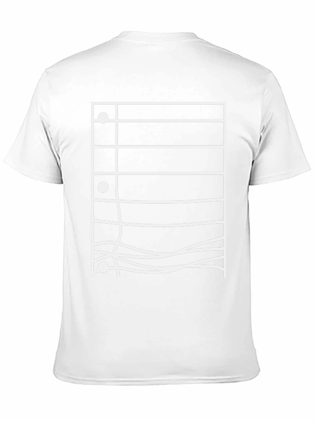 Abstract Fretboard Graphic Tee