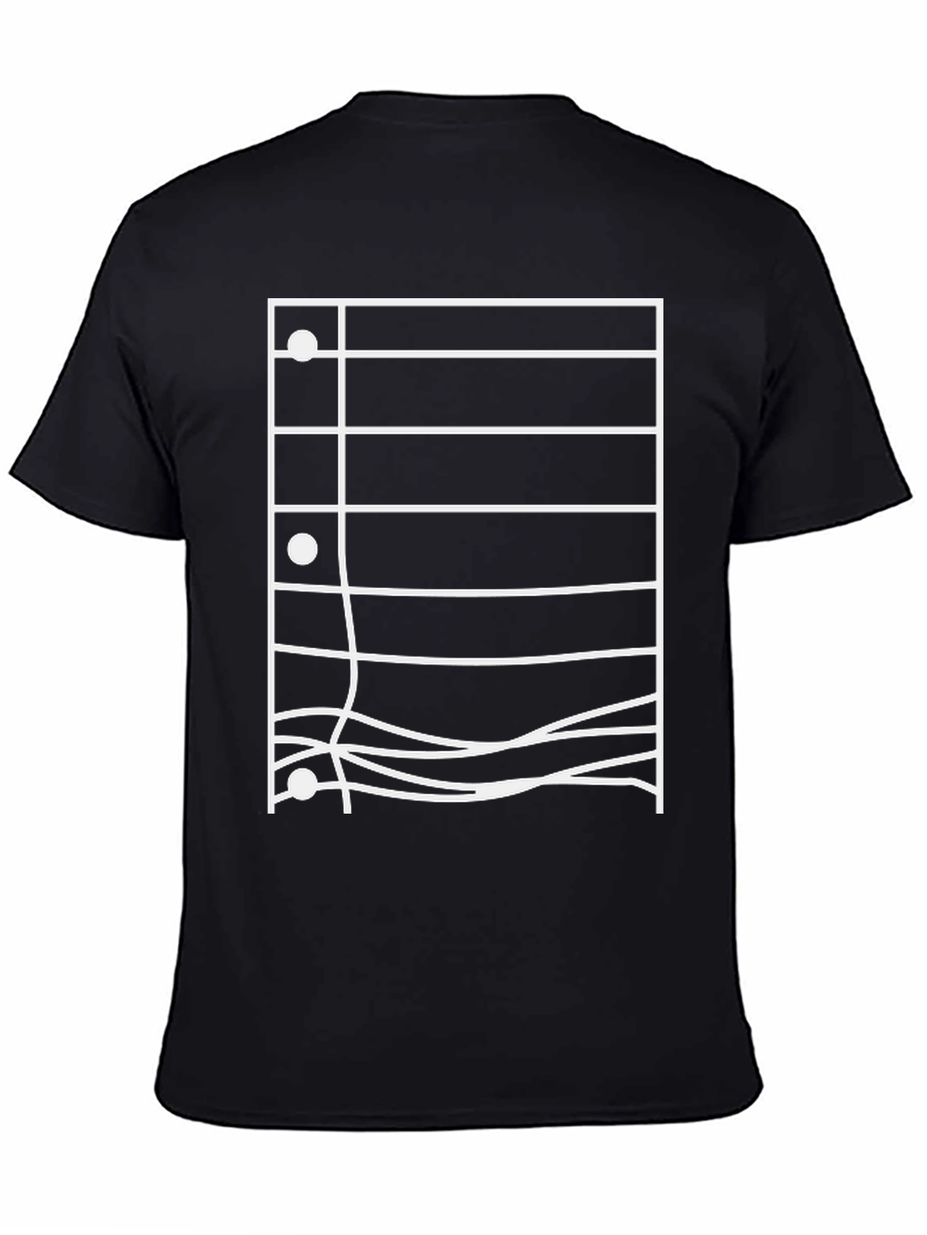 Abstract Fretboard Graphic Tee