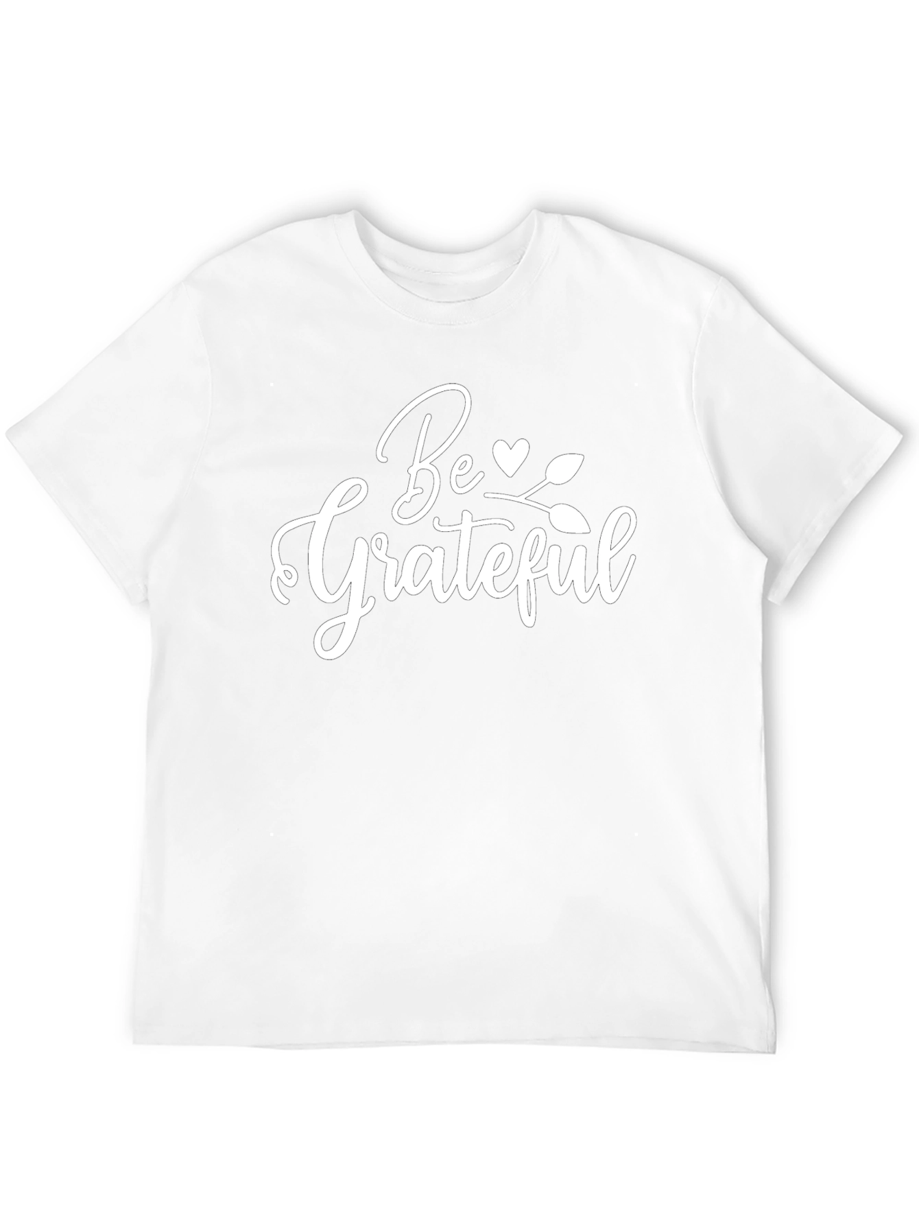 Be Grateful Graphic Tee - Stylish Comfort