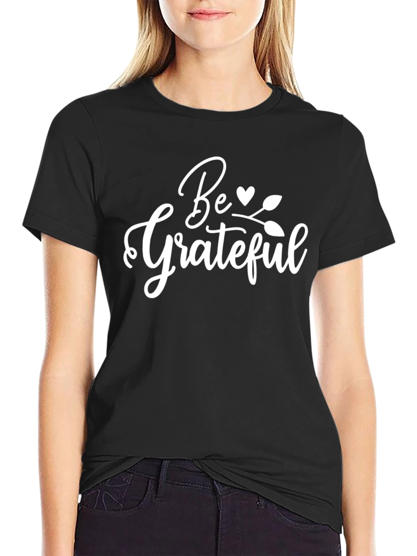 Be Grateful Graphic Tee - Stylish Comfort