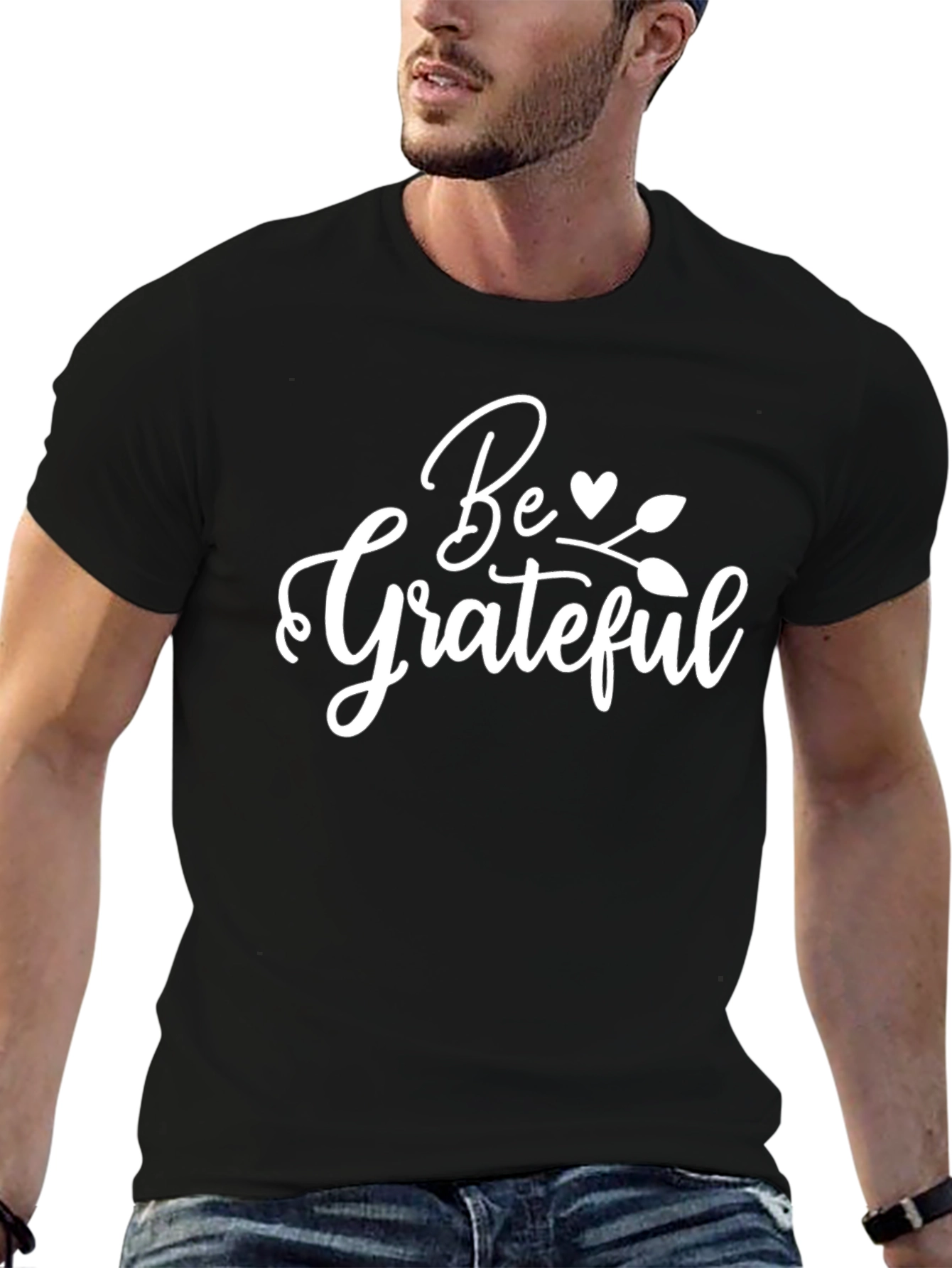 Be Grateful Graphic Tee - Stylish Comfort