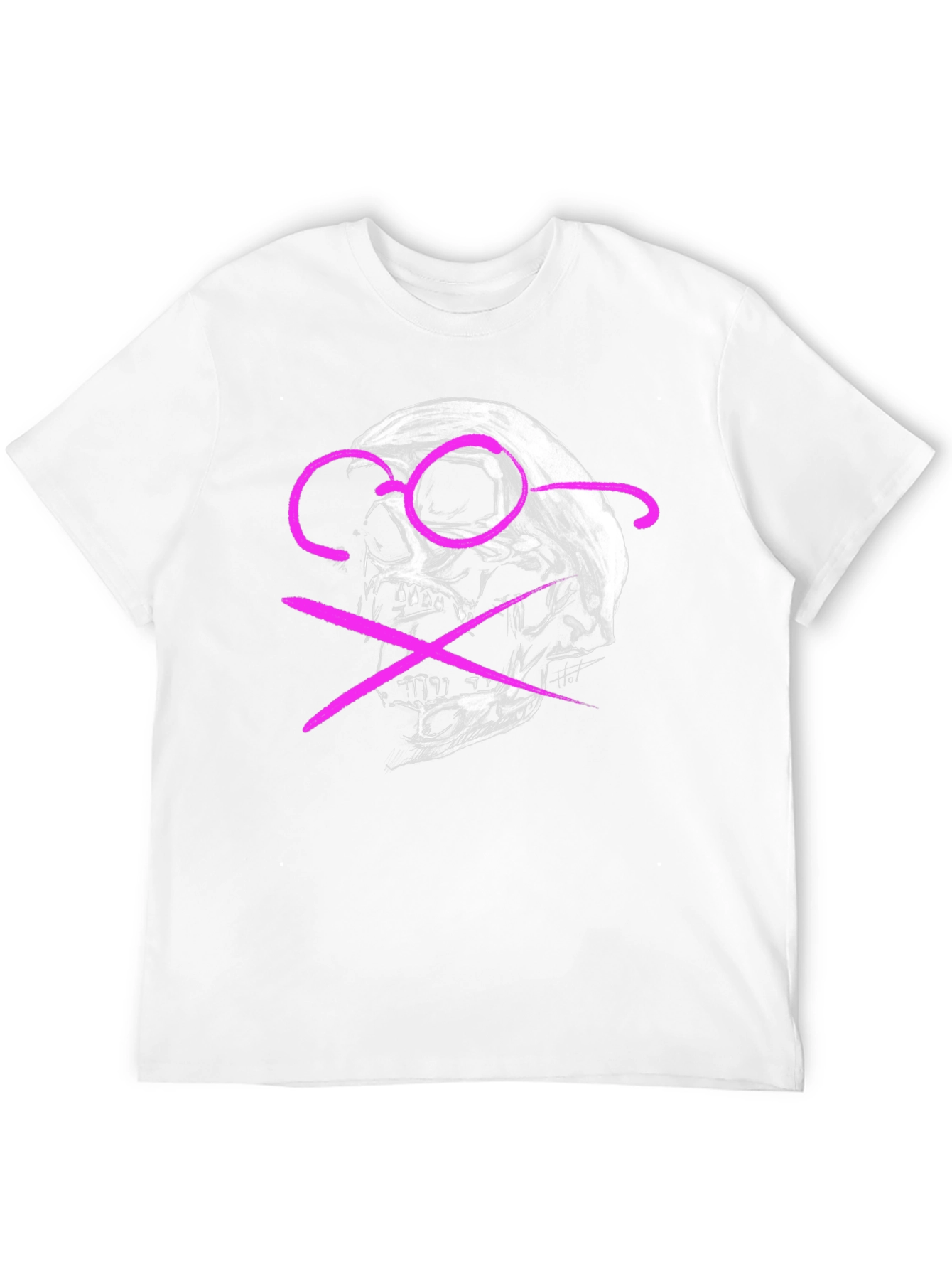Edgy Skull Graphic Tee - Modern Streetwear