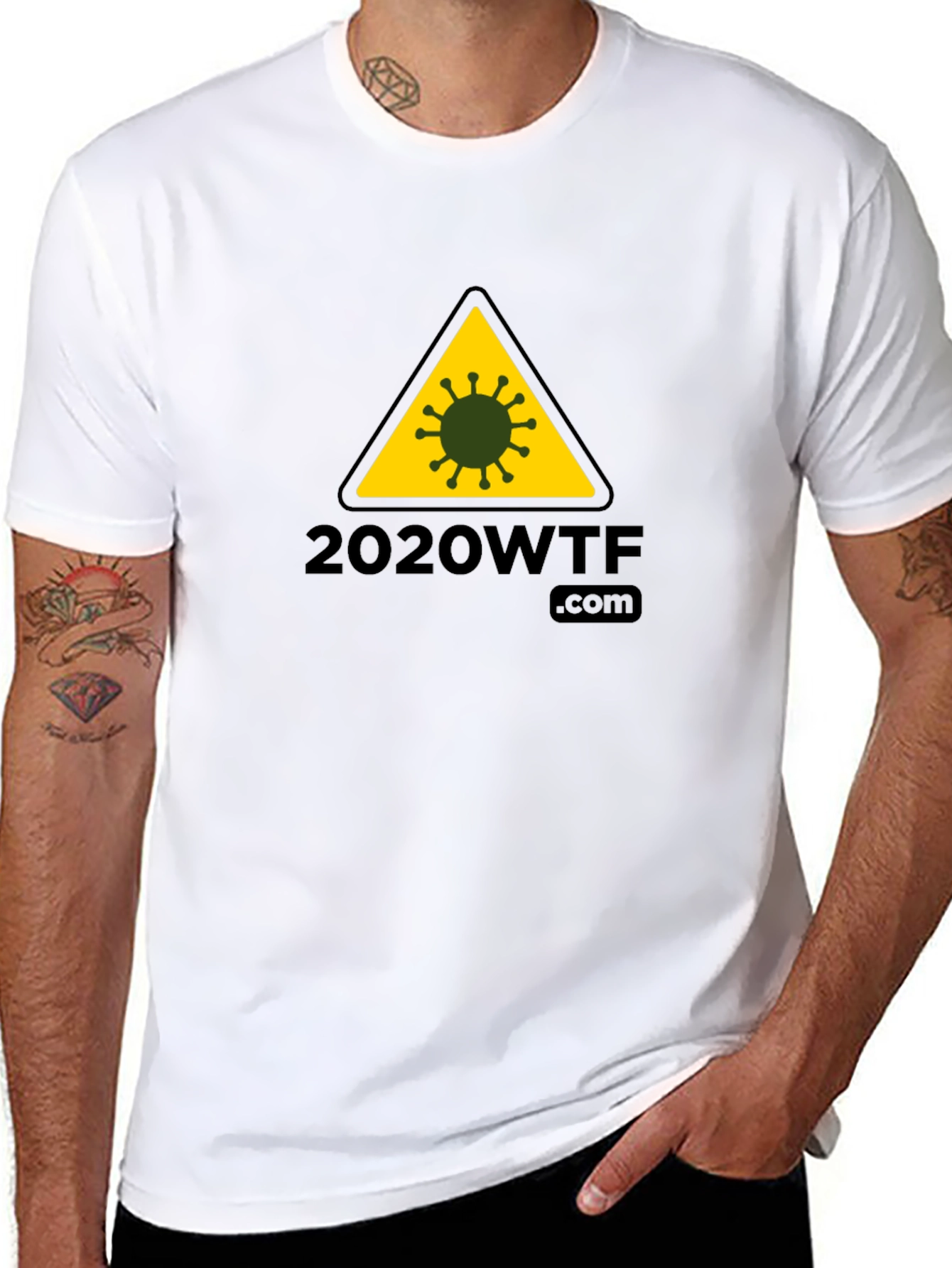 2020 WTF Novelty Graphic T-Shirt