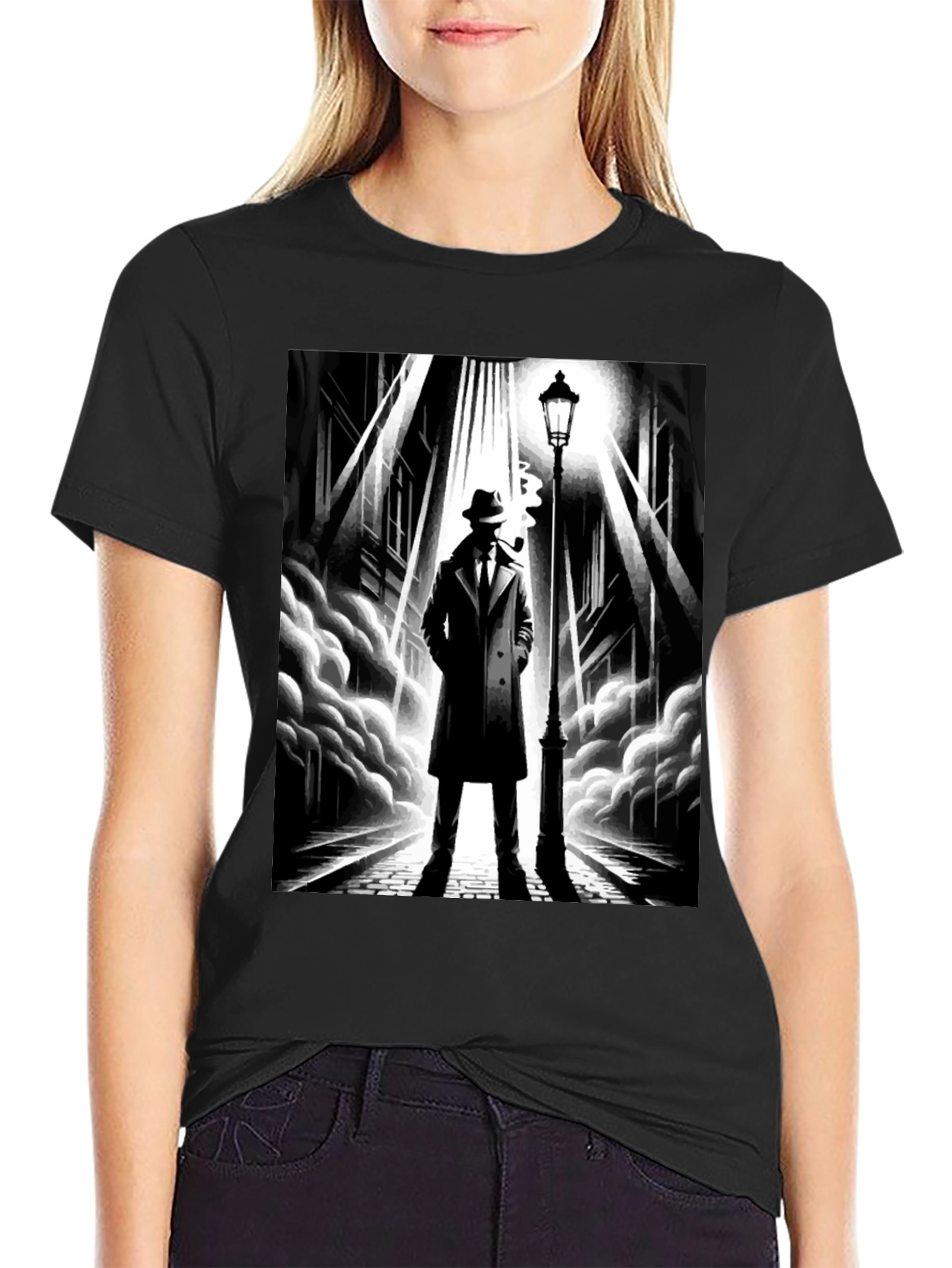 Retro Detective Graphic Tee