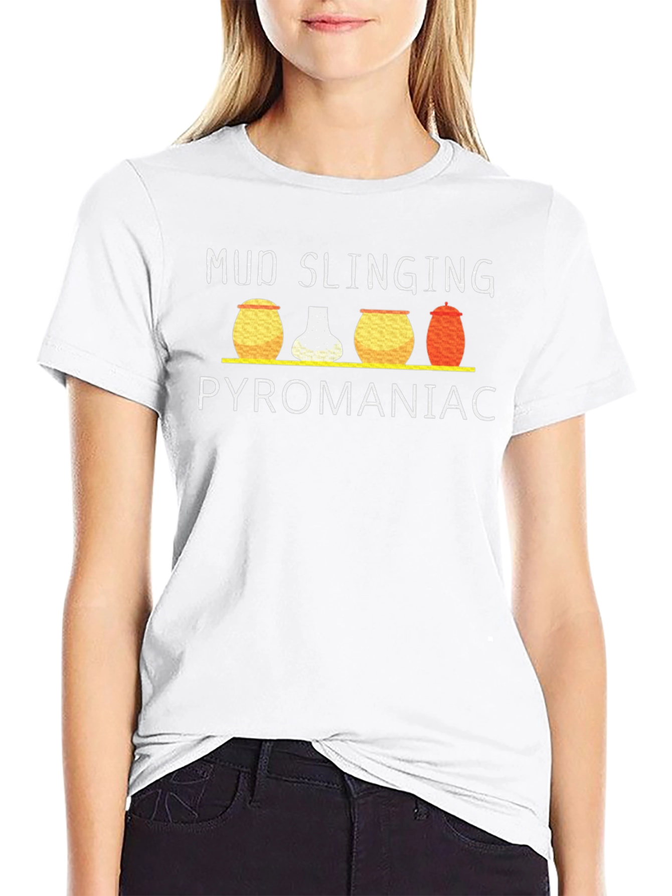 Mud Slinging Pyromaniac Graphic T-Shirt