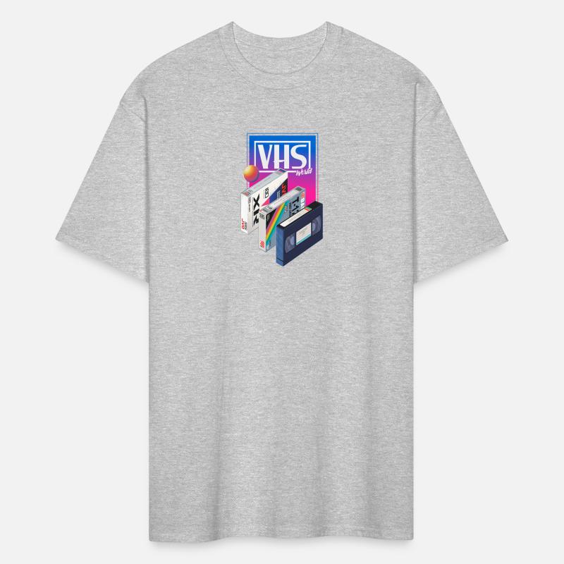 80s T ShirtVHS world T Shirt by Mr Melville