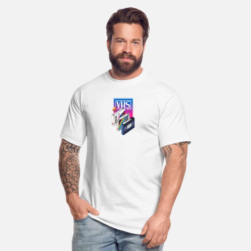 80s T ShirtVHS world T Shirt by Mr Melville