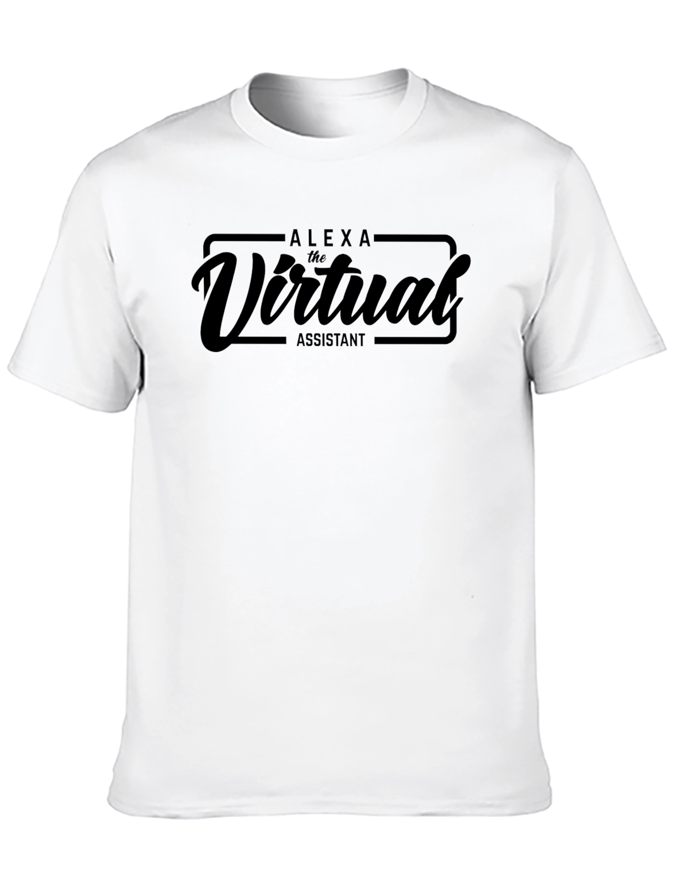 Alexa the Virtual Assistant Black T-Shirt
