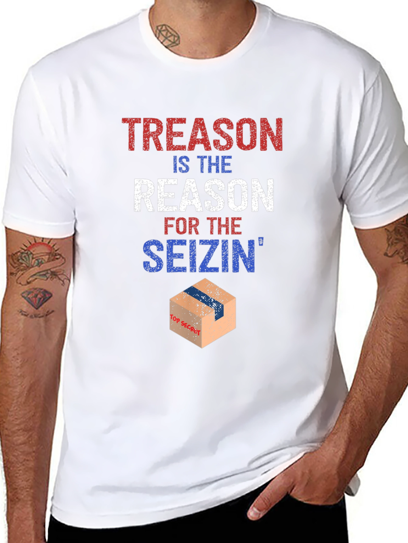 Treason Seizin T-Shirt Political Humor