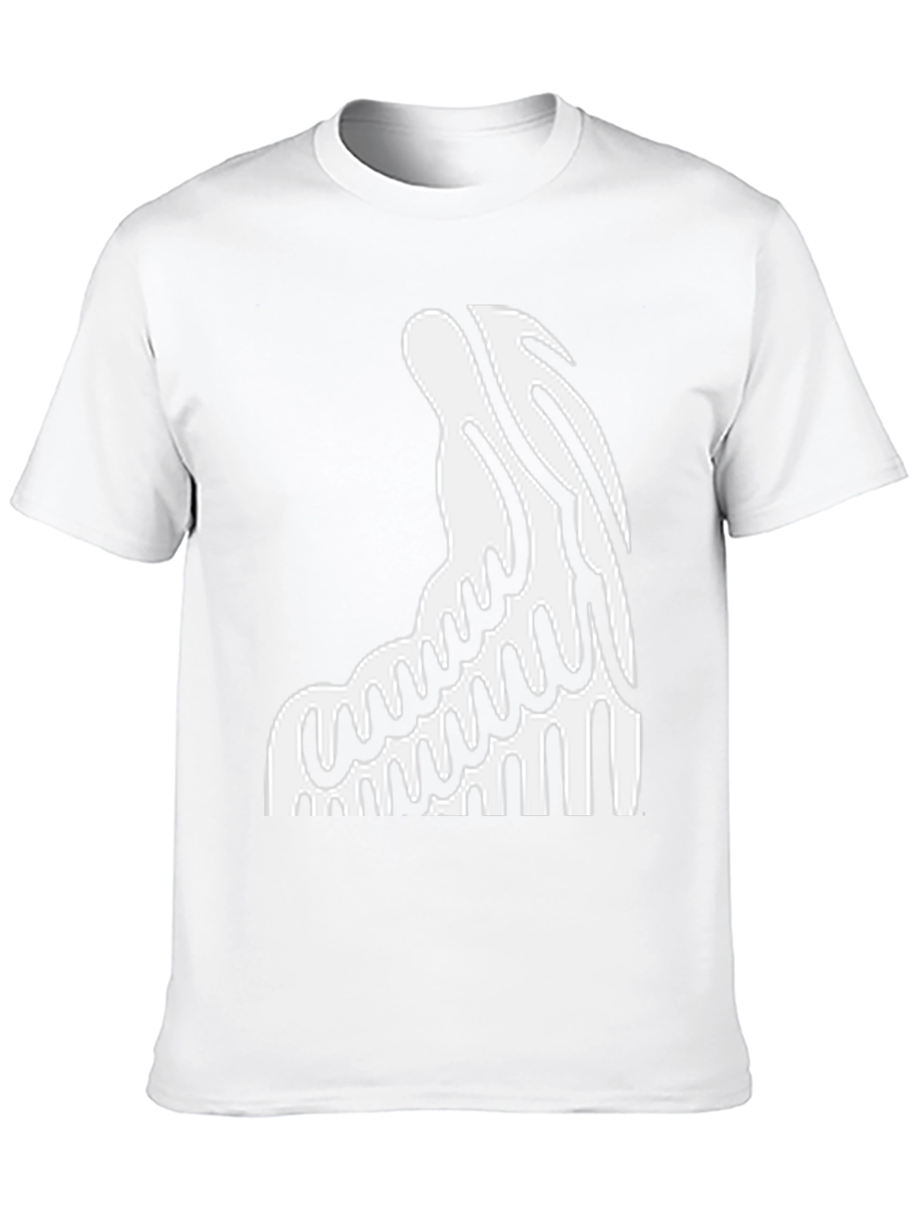 Abstract Graphic Print T-Shirt