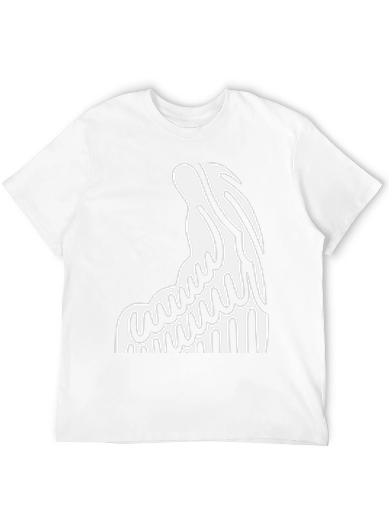 Abstract Graphic Print T-Shirt