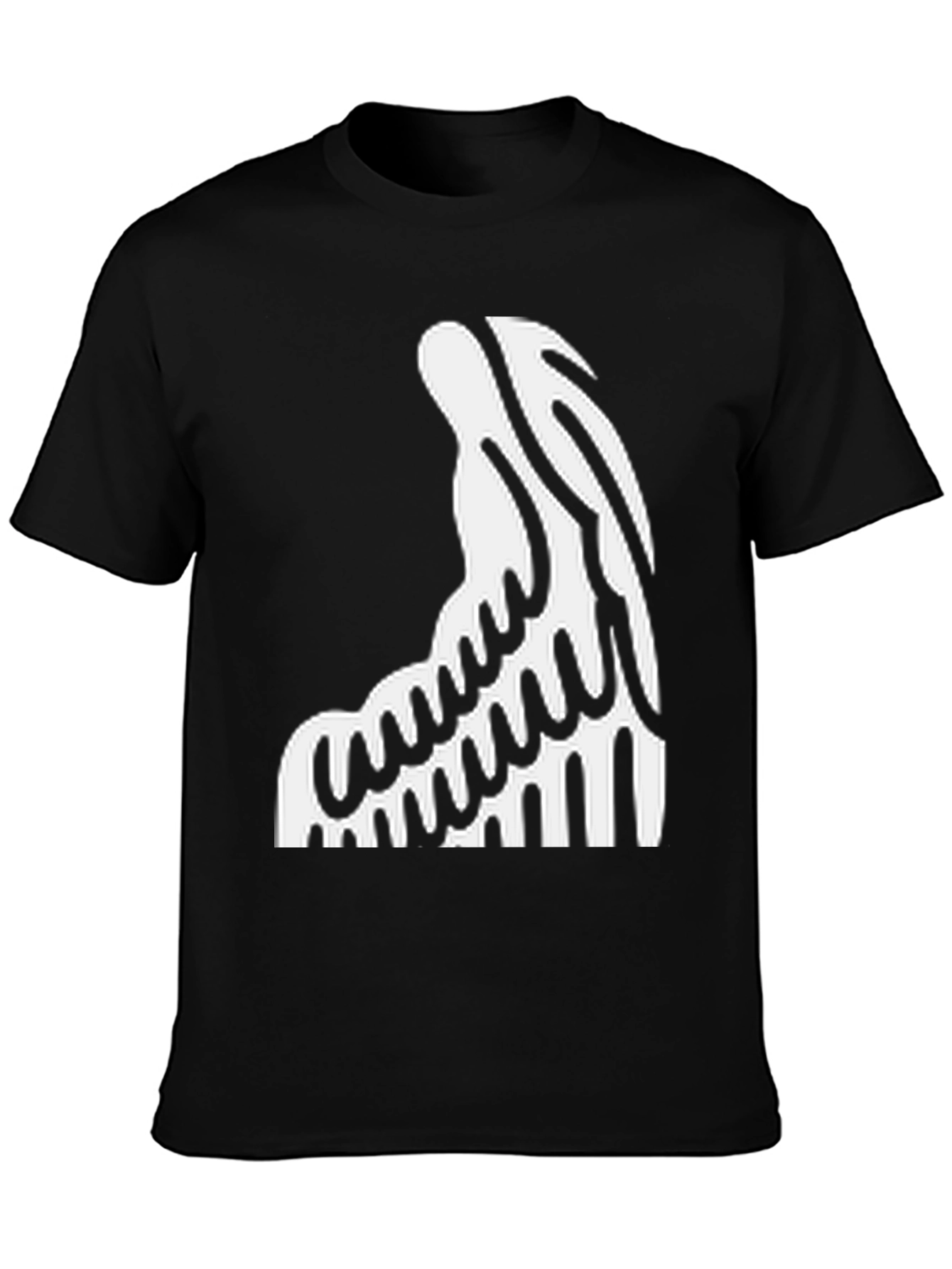 Abstract Graphic Print T-Shirt