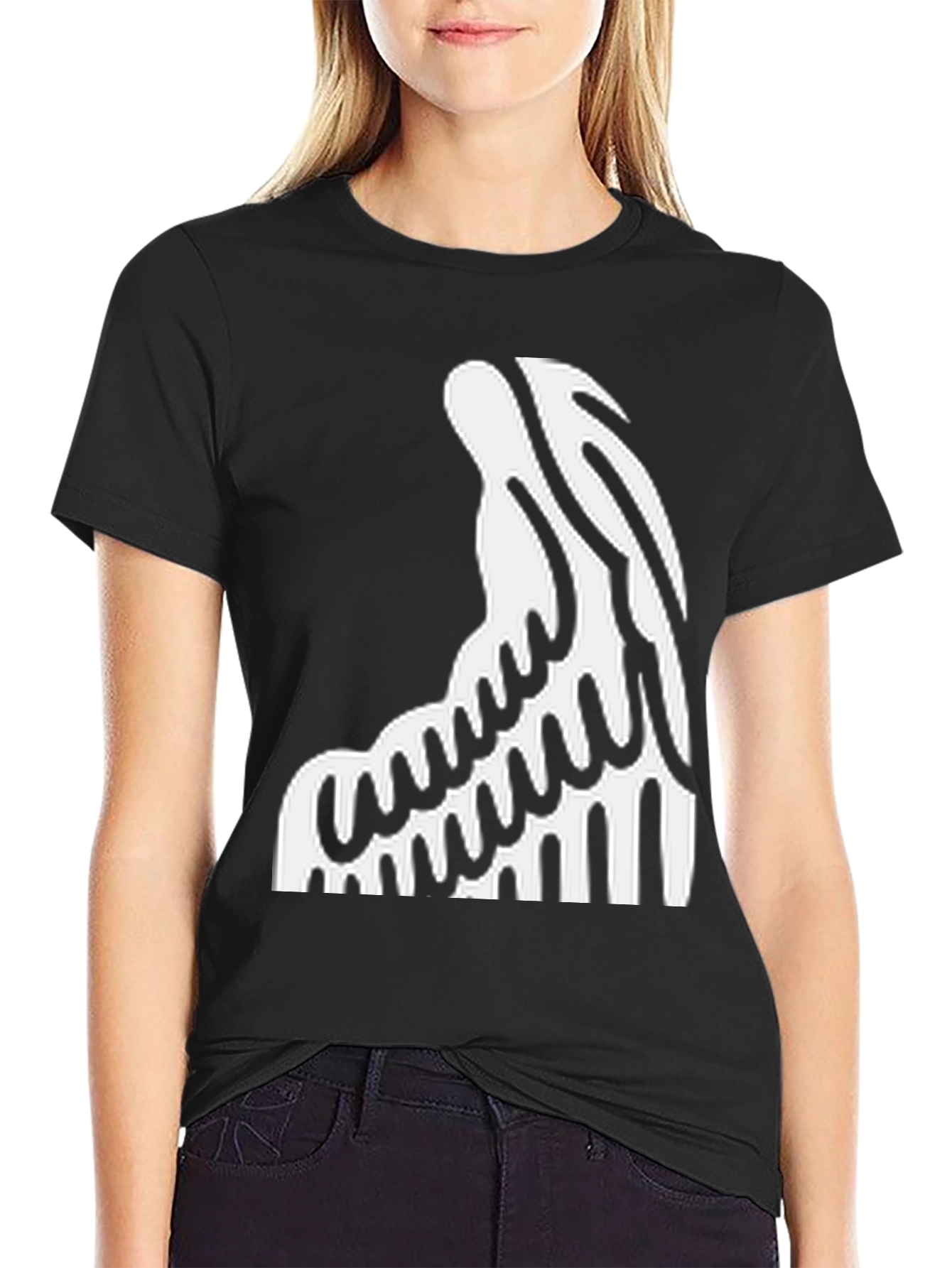 Abstract Graphic Print T-Shirt