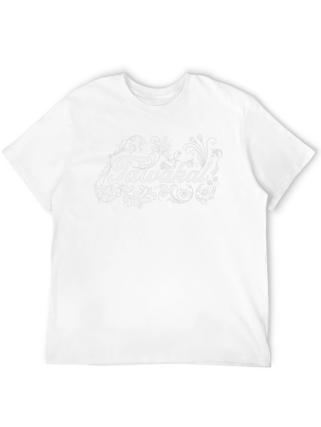 Floral Tawakal Graphic T-Shirt