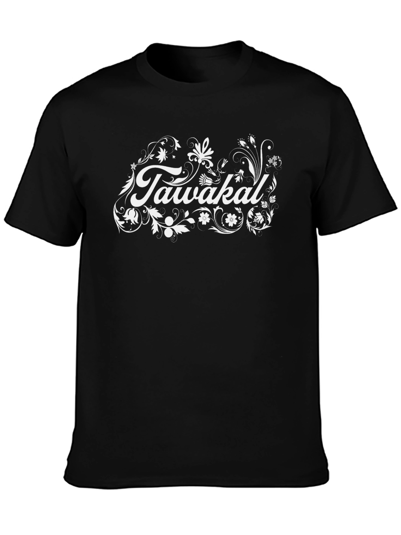 Floral Tawakal Graphic T-Shirt