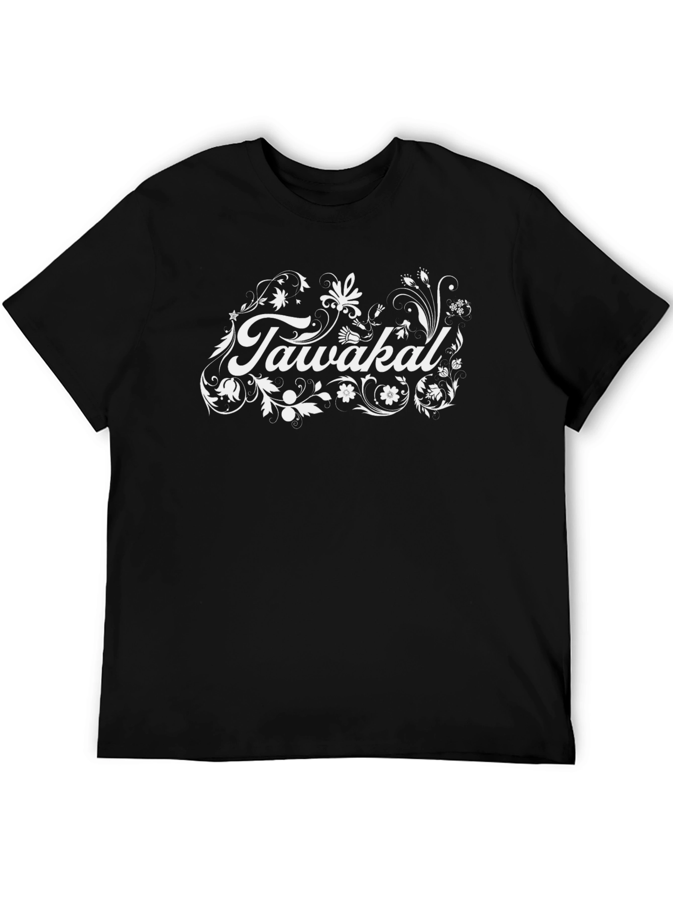 Floral Tawakal Graphic T-Shirt