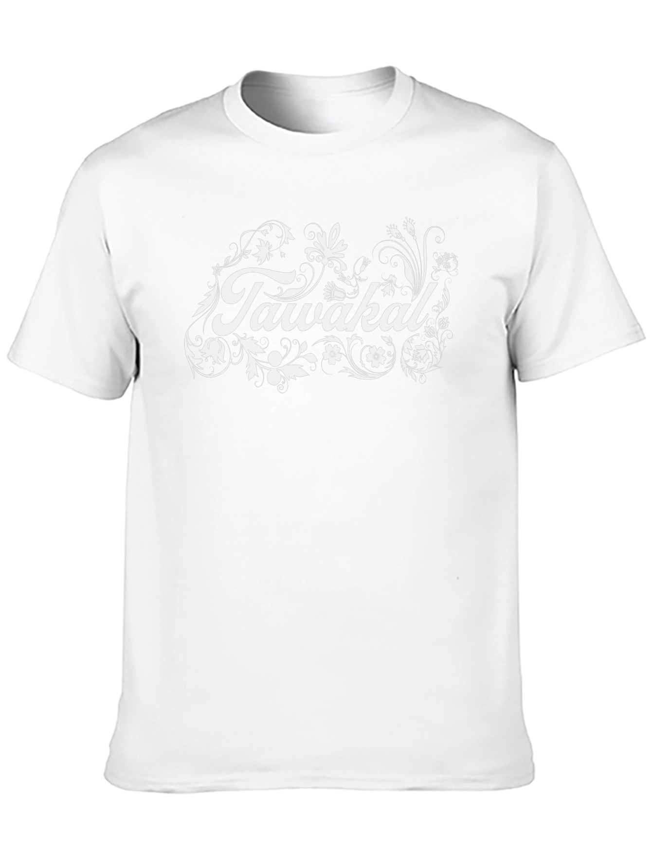 Floral Tawakal Graphic T-Shirt