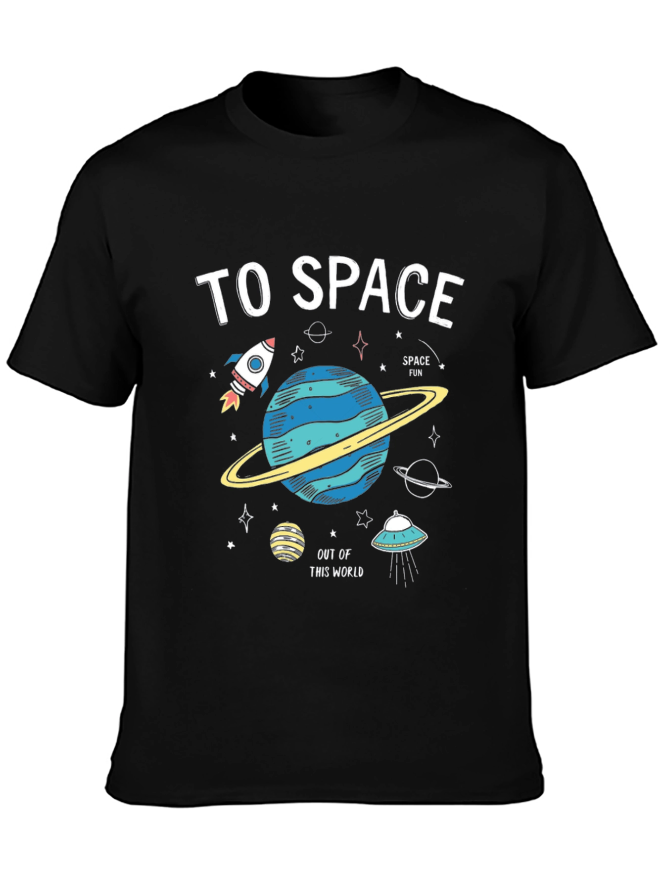 To Space Out of This World Graphic Tee