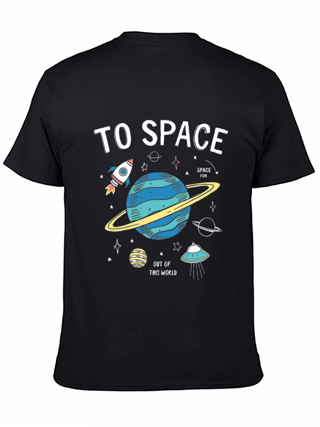To Space Out of This World Graphic Tee